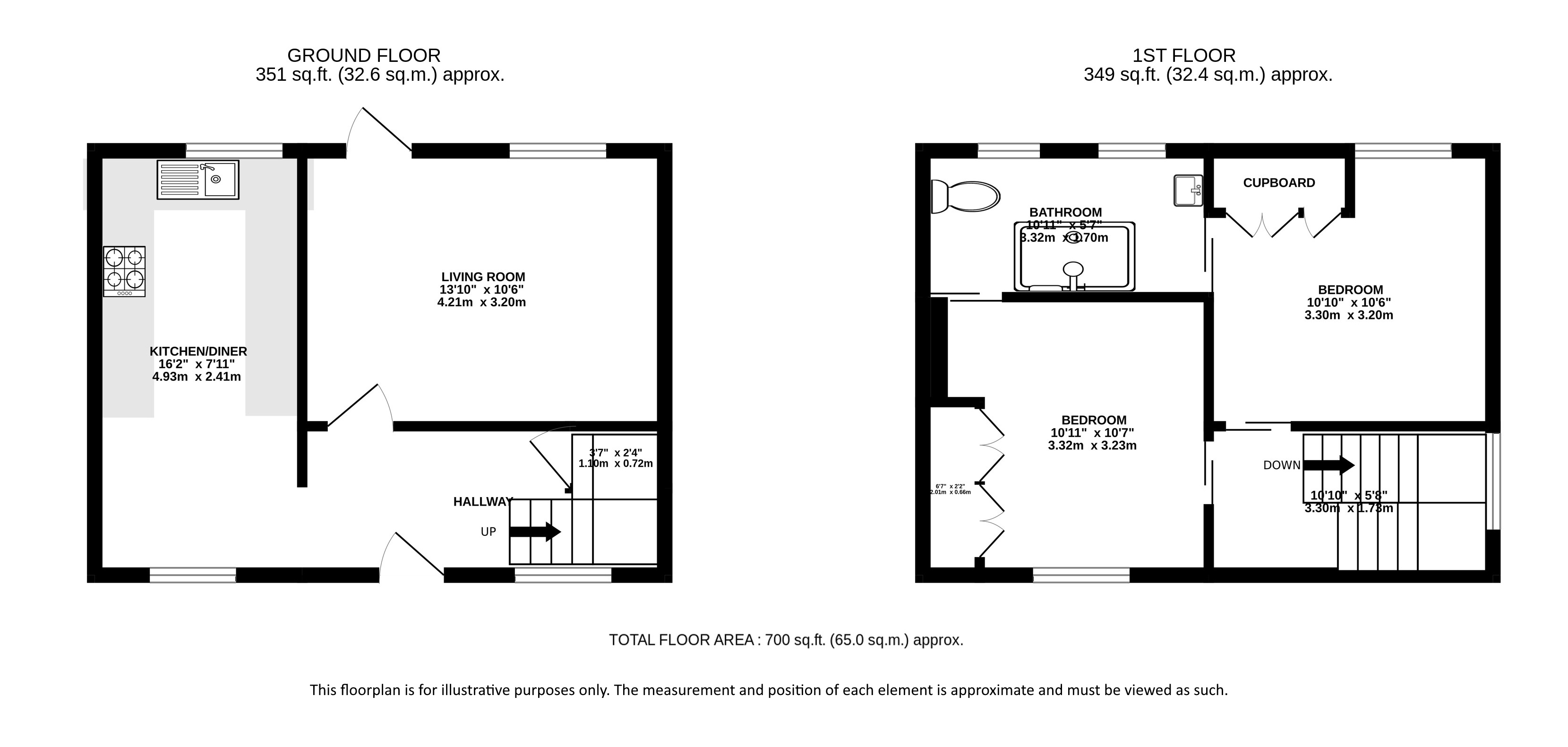 8, Cheverells House, St Albans floorplan