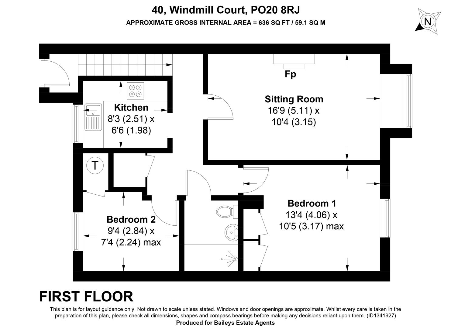 Windmill Court, Chichester floorplan