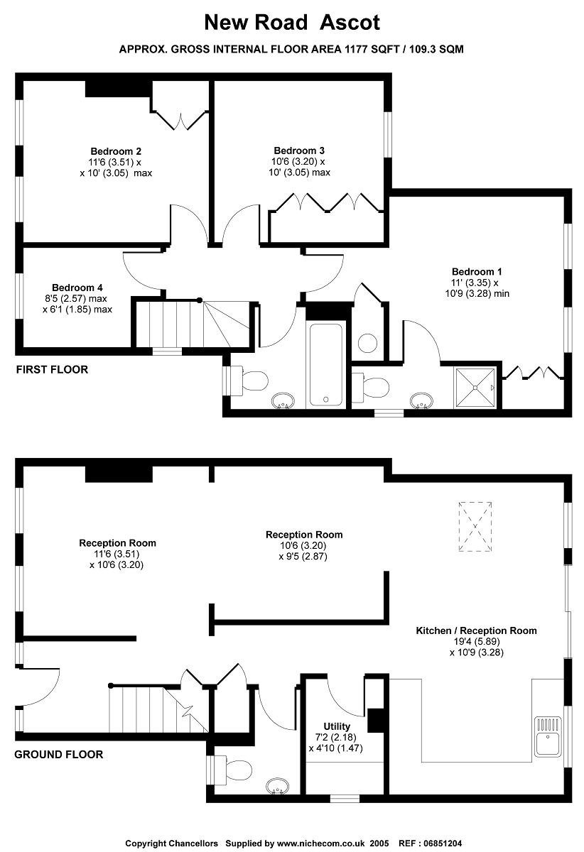 4 Bedrooms Semi-detached house to rent in New Road, Ascot SL5