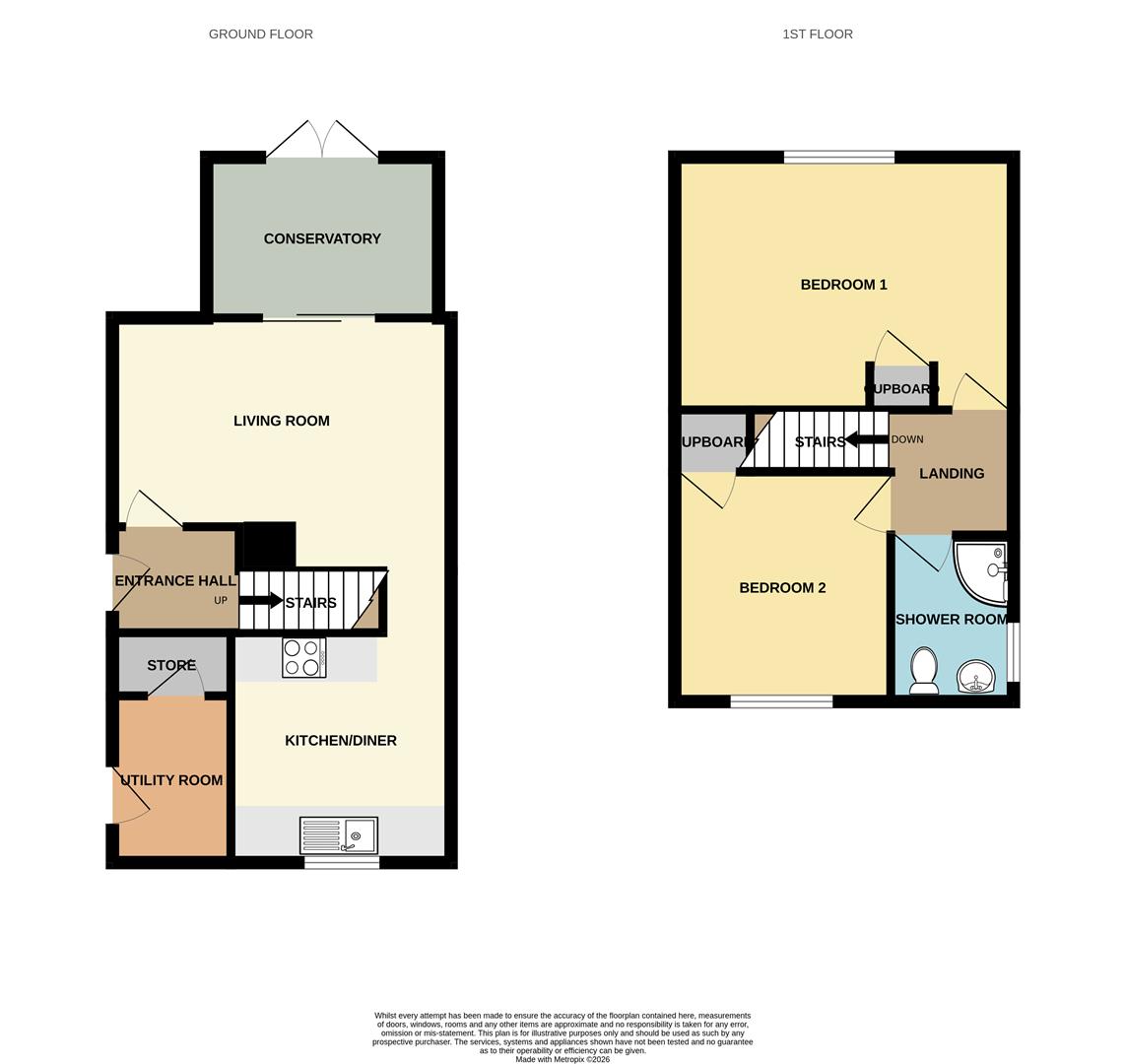 105, Windermere Avenue, Derbyshire floorplan