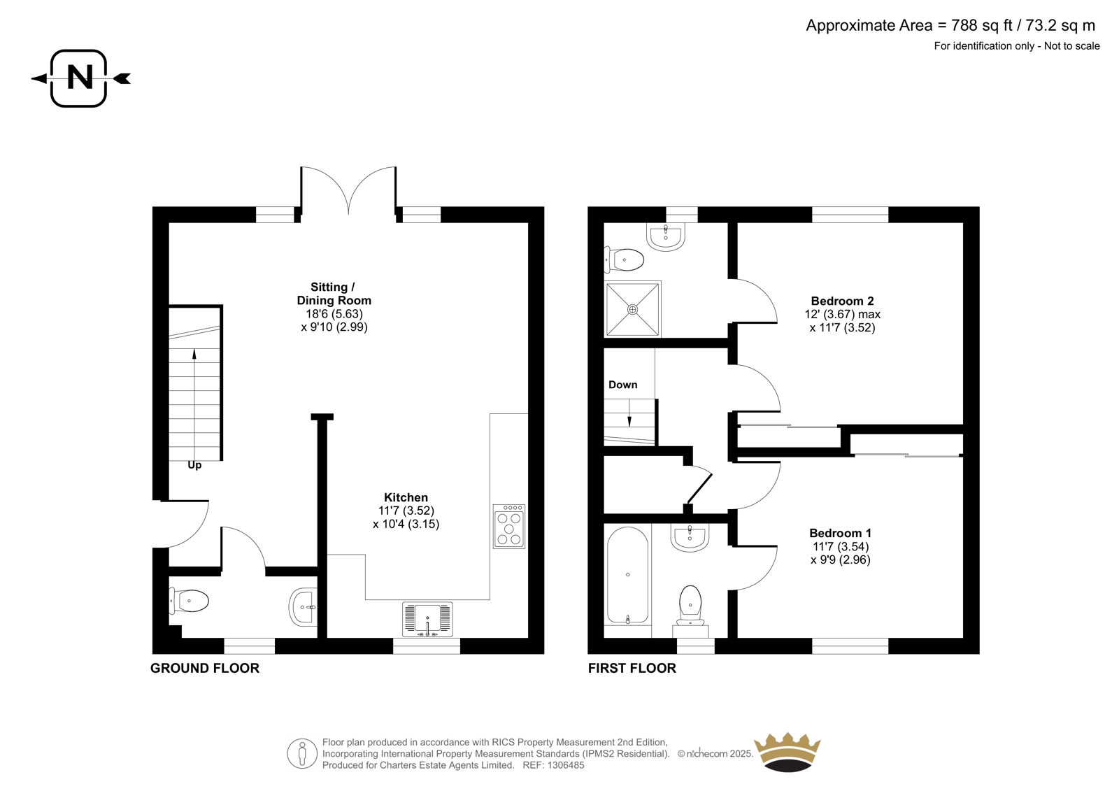 3A,, Park Lane, Winchester floorplan