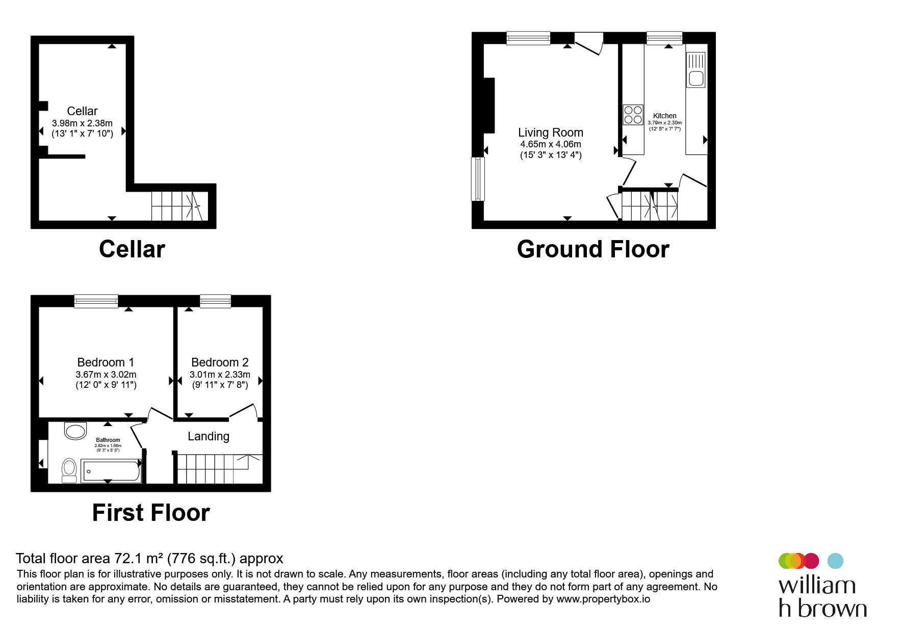 4, Cavendish Street, Leeds floorplan