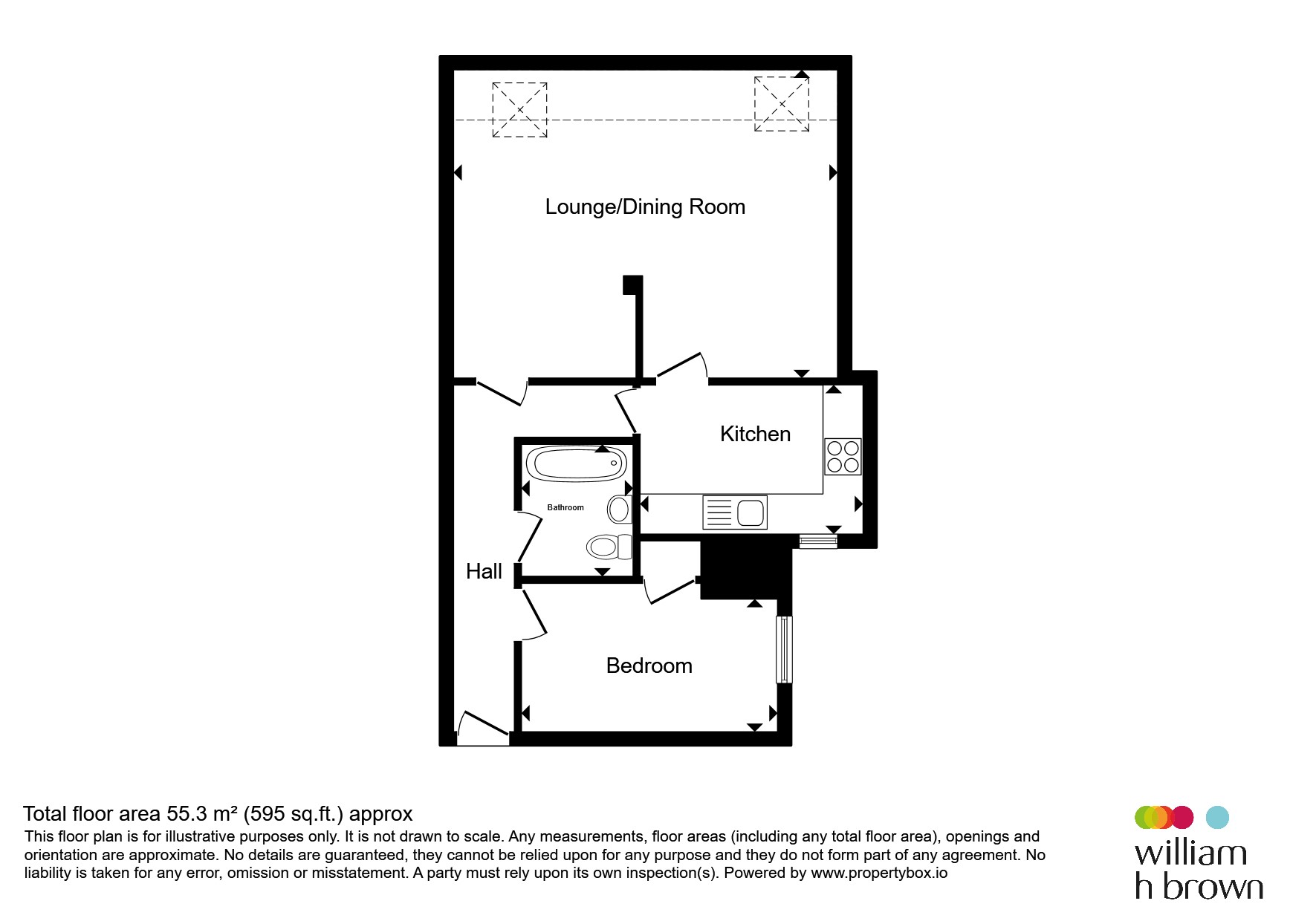 Flat 250, The Maltings, Swiss Terrace, King's Lynn floorplan