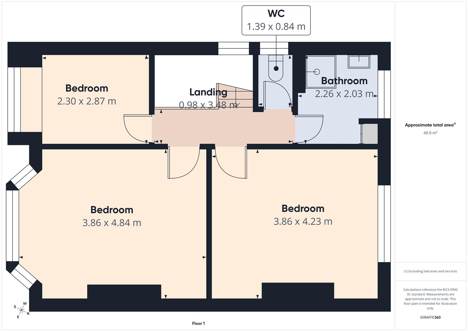 48, St. Georges Park, Wallasey floorplan
