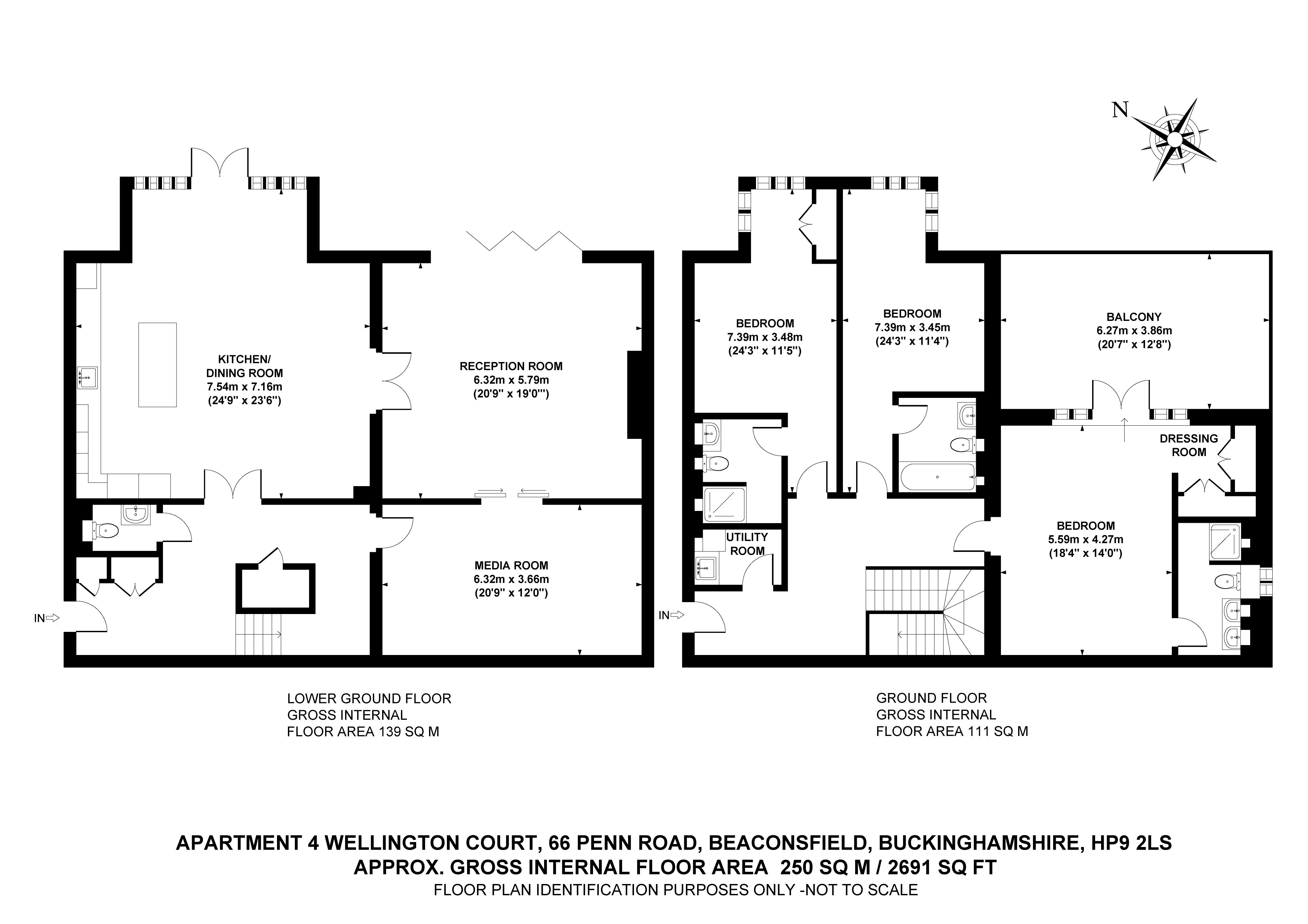 Penn Road, Buckinghamshire floorplan