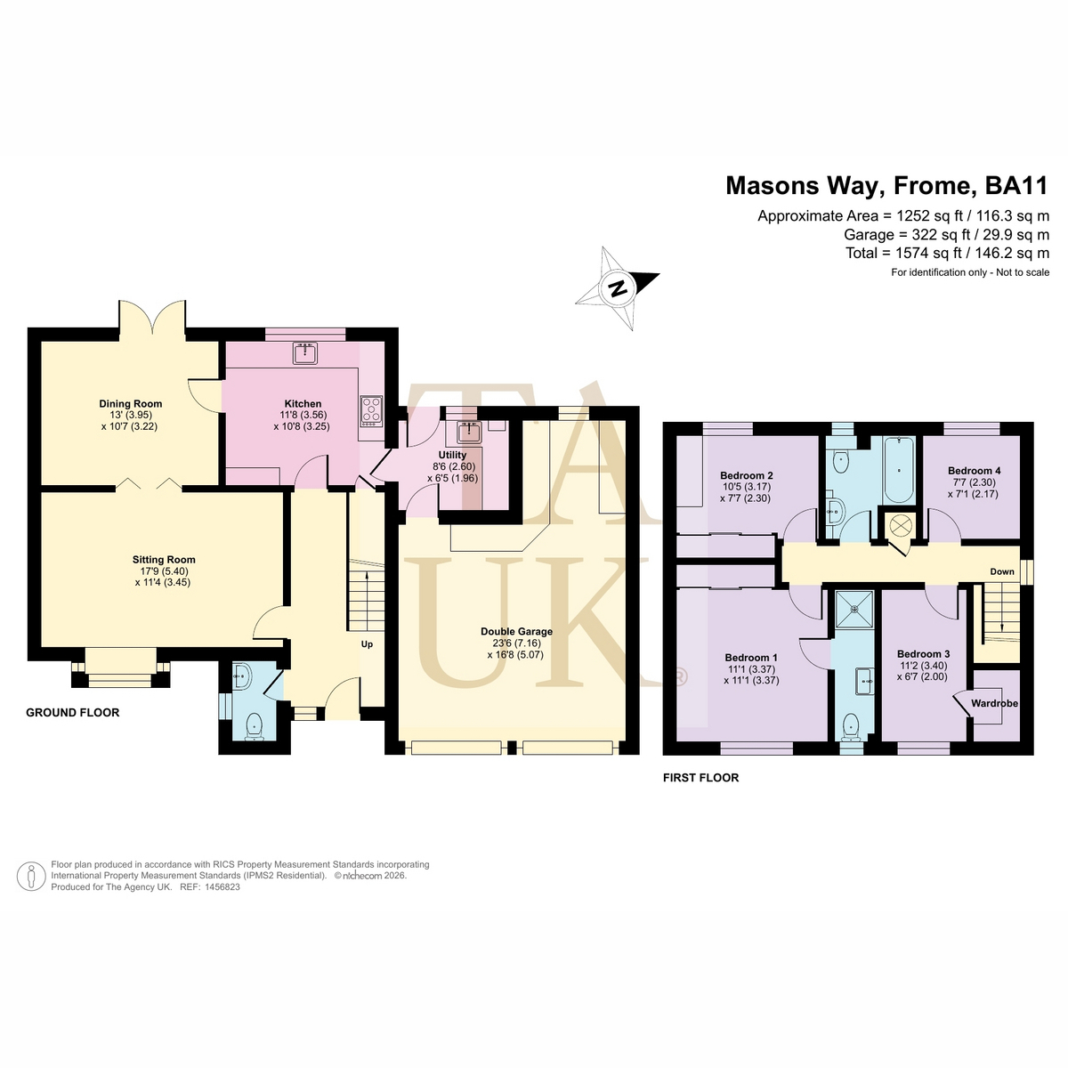 2, Masons Way, Frome floorplan