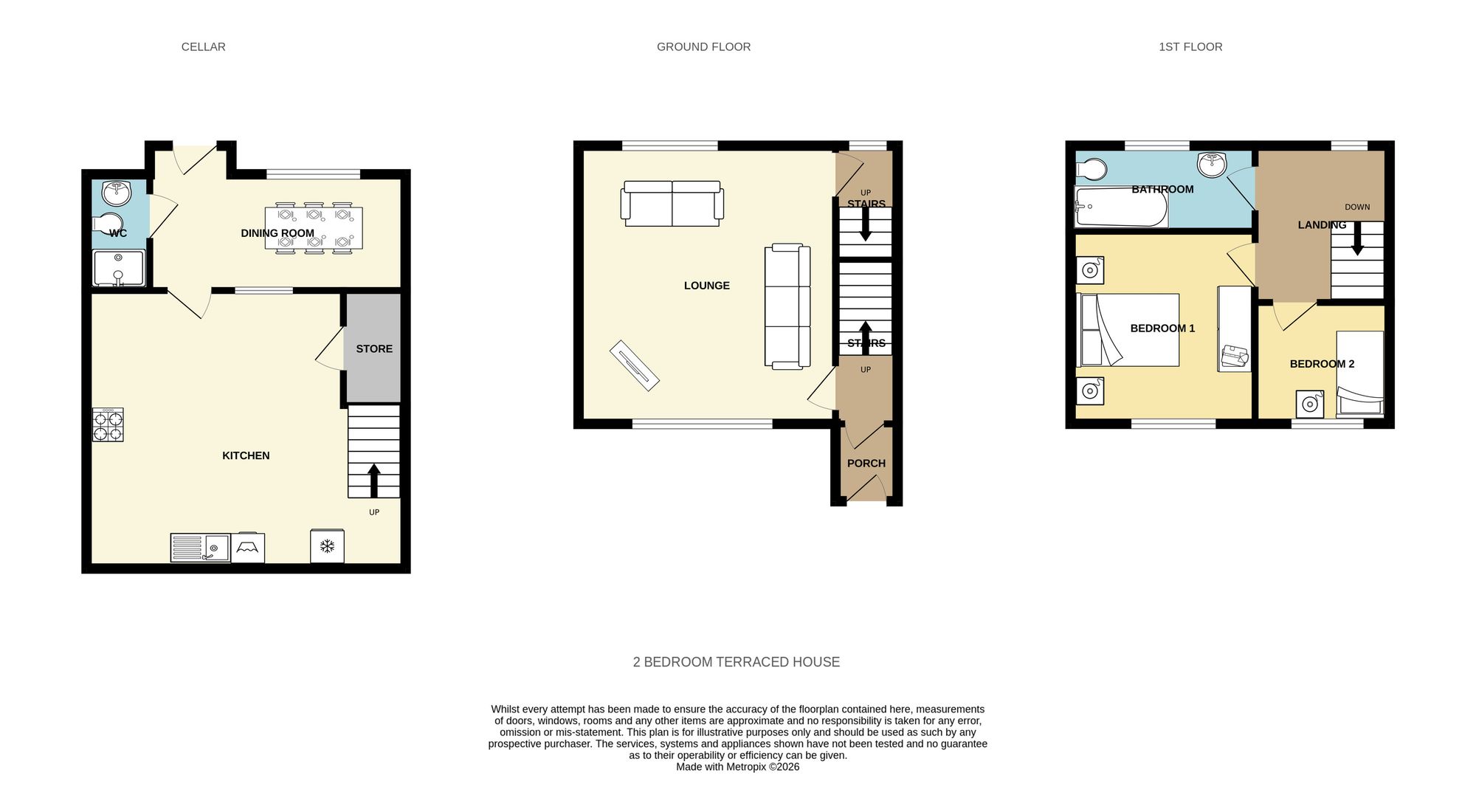 73 Overthorpe Road, Dewsbury floorplan