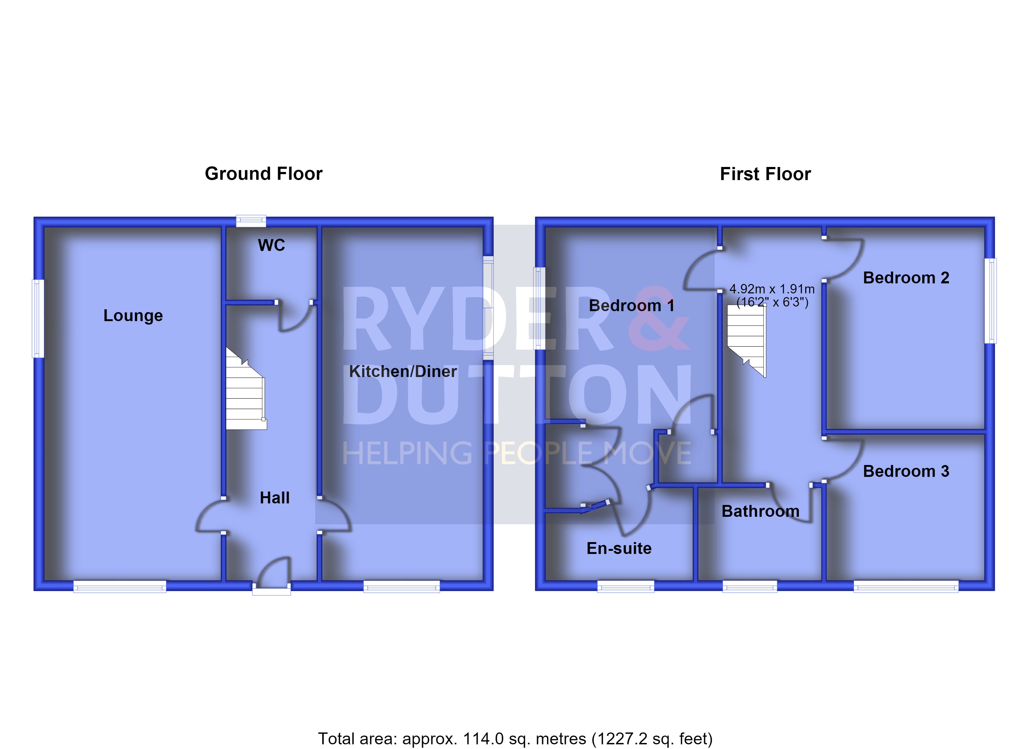 11, Hornchurch Court, Greater Manchester floorplan