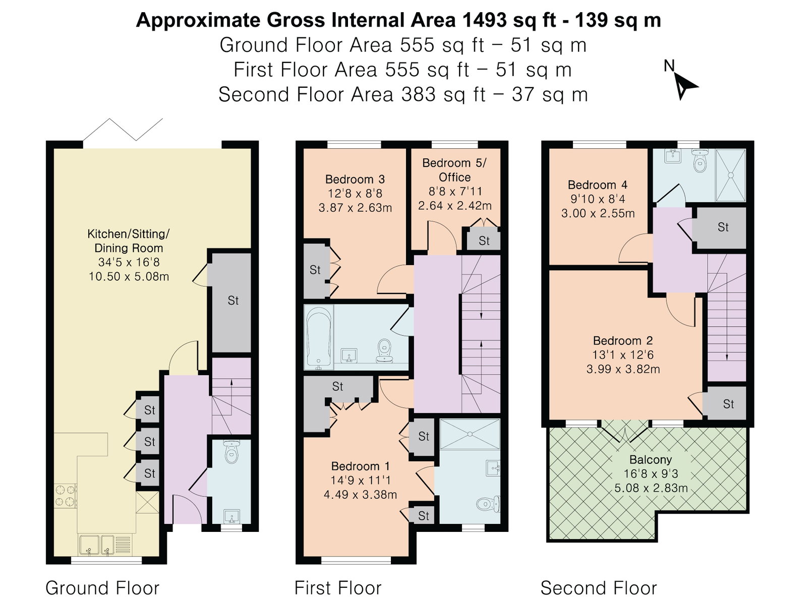 Mary King Close, Stroud floorplan