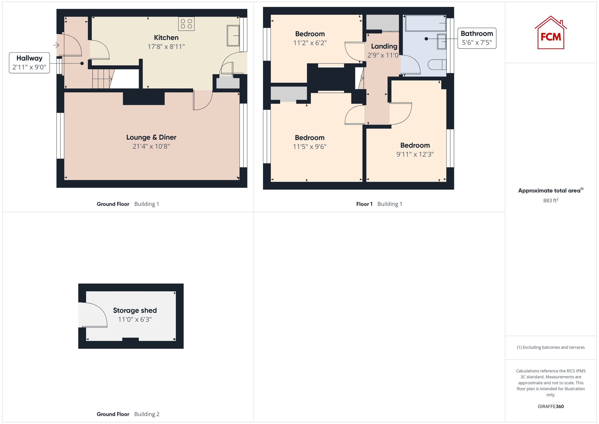 10 The Lilacs, Egremont floorplan