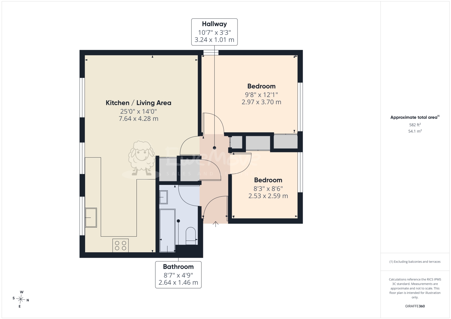 90, Holywell Avenue, Folkestone floorplan