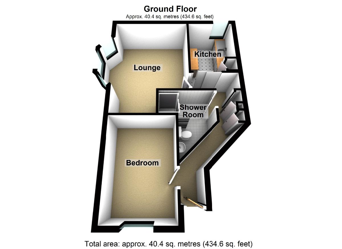 Flat 4, 41 Upper Bristol Road, Weston-super-Mare floorplan