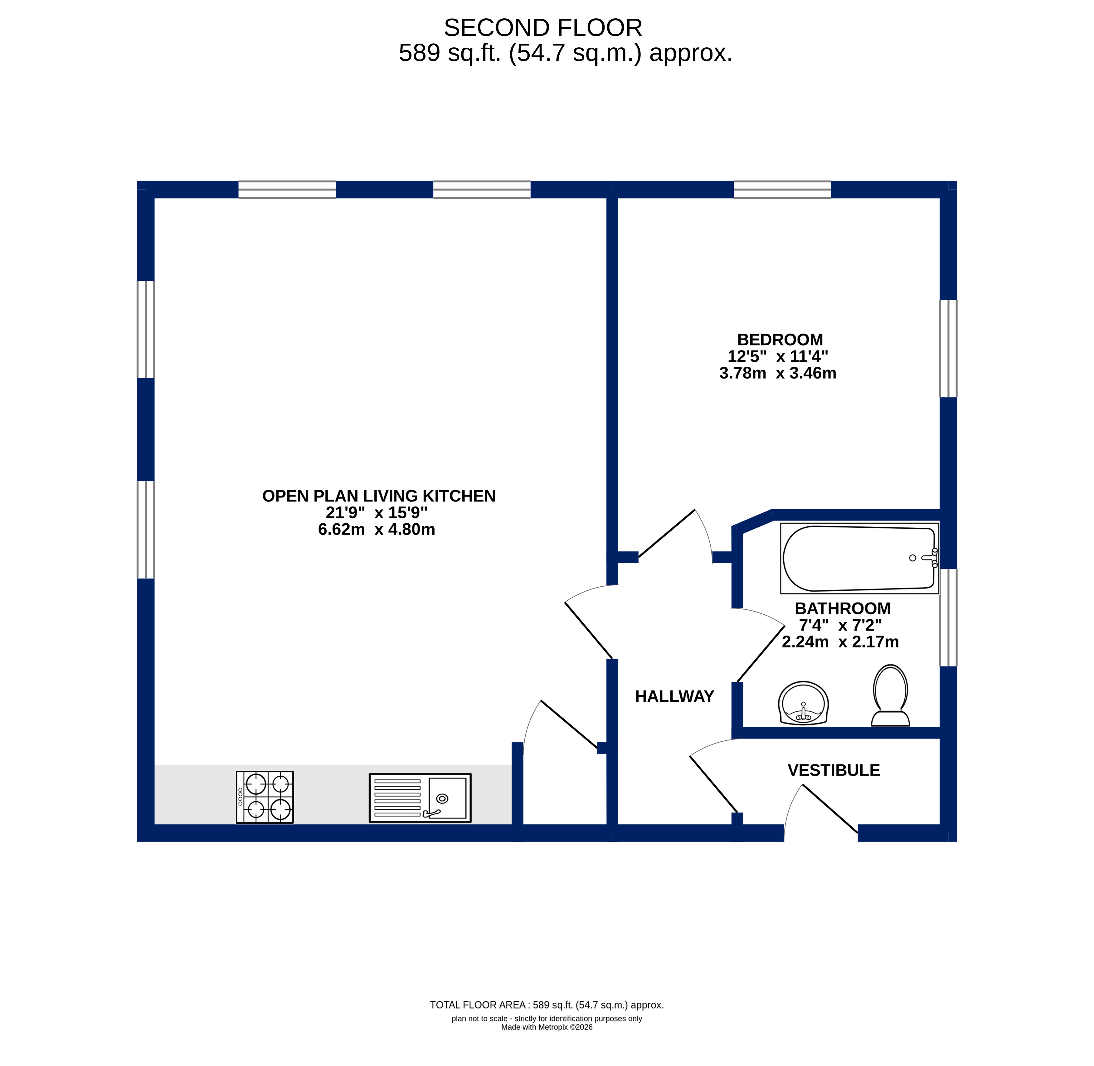 7, Jesmond Square, Pudsey floorplan