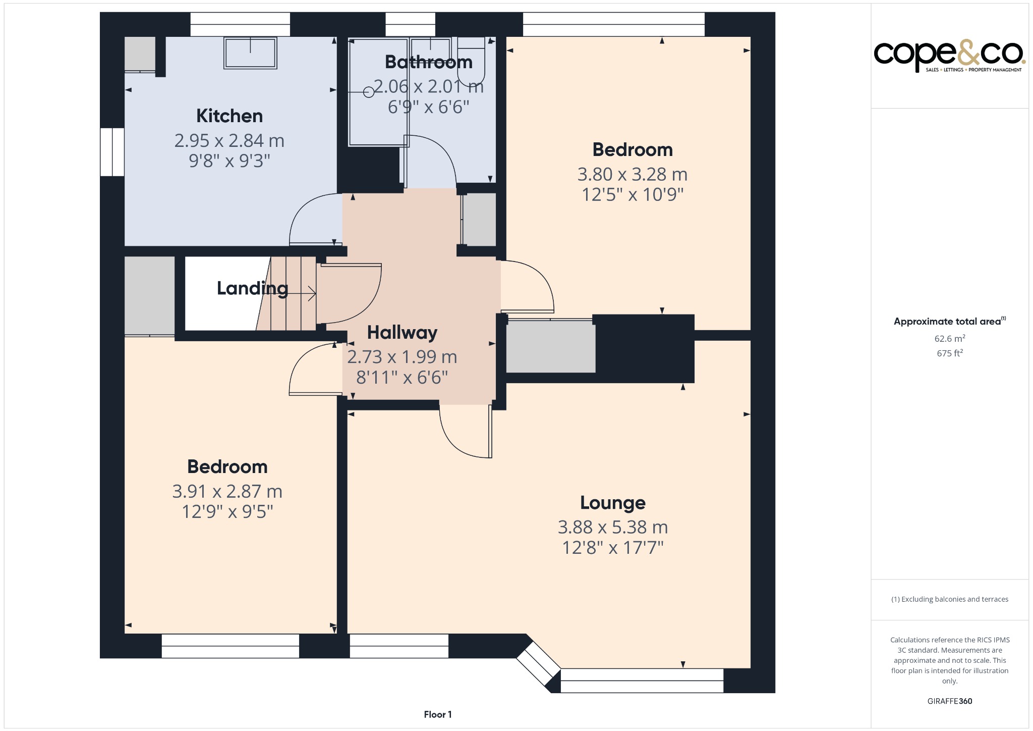37, Lexington Road, Derby floorplan