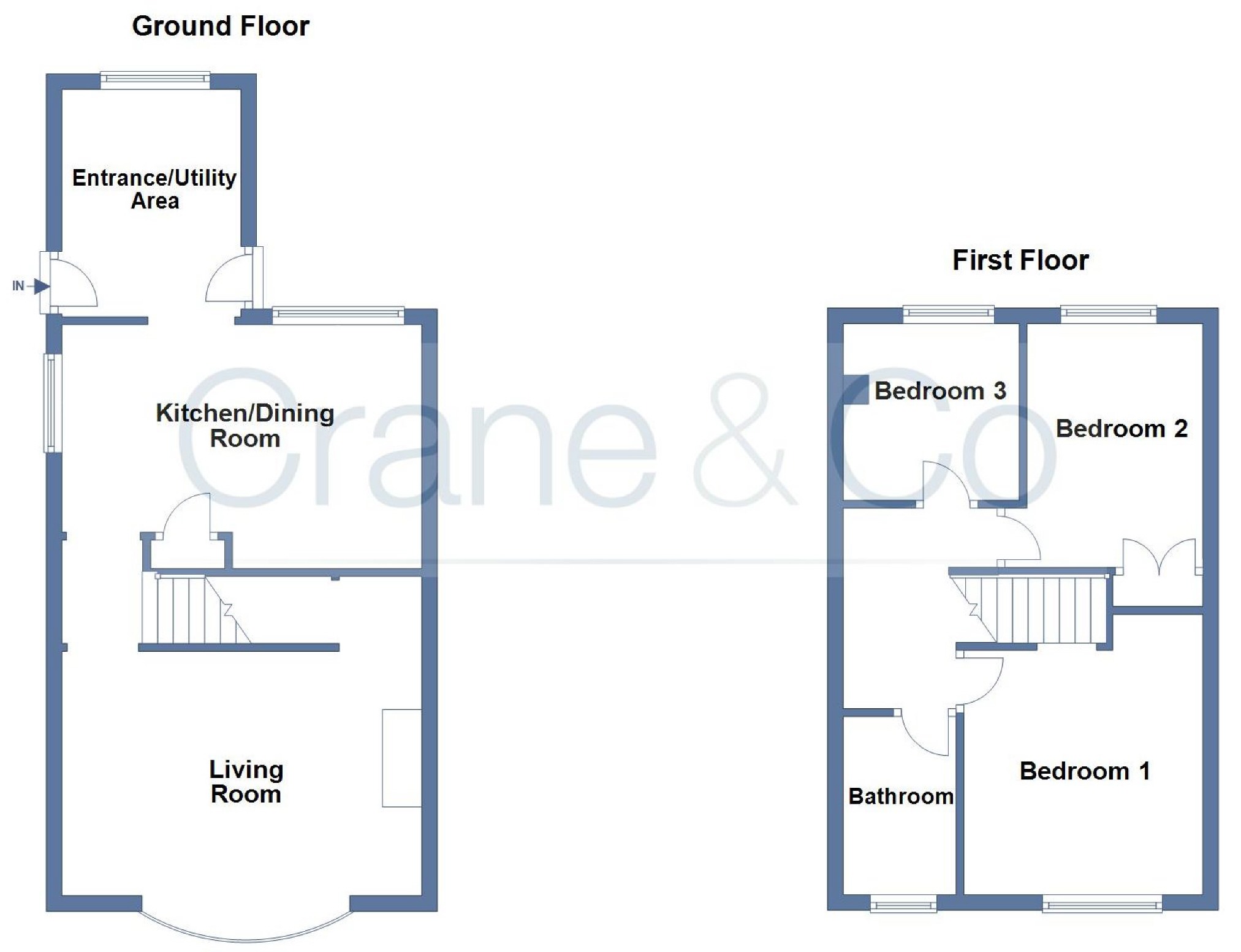 3 Bedrooms Semi-detached house for sale in Danum Close, Hailsham BN27