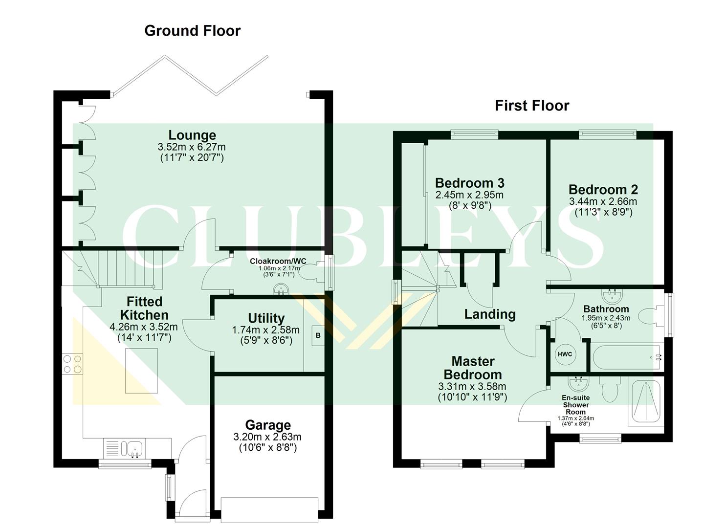 18, Overend Avenue, Pocklington floorplan