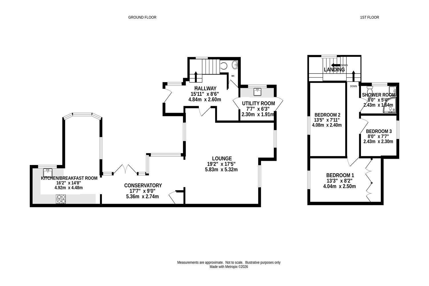 27, Chester Road, Holmes Chapel floorplan