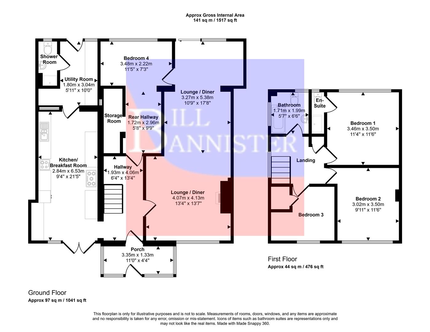 Archway House, 15, Glenfeadon Terrace, Redruth floorplan