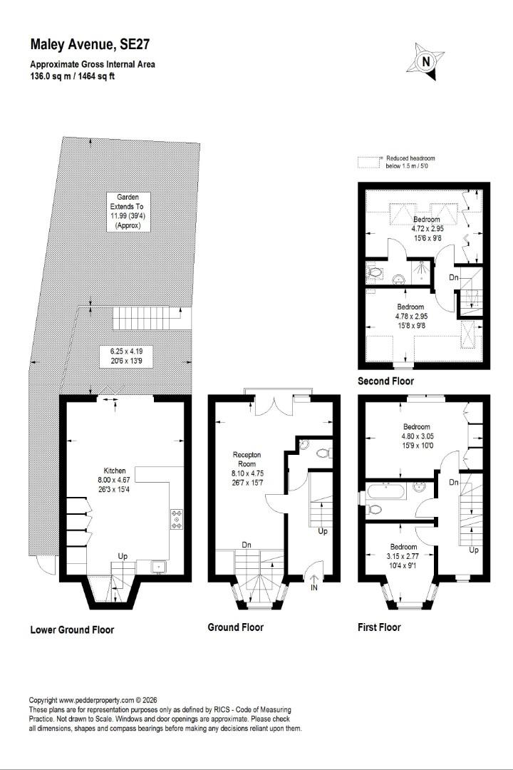 15e, Maley Avenue, West Norwood floorplan