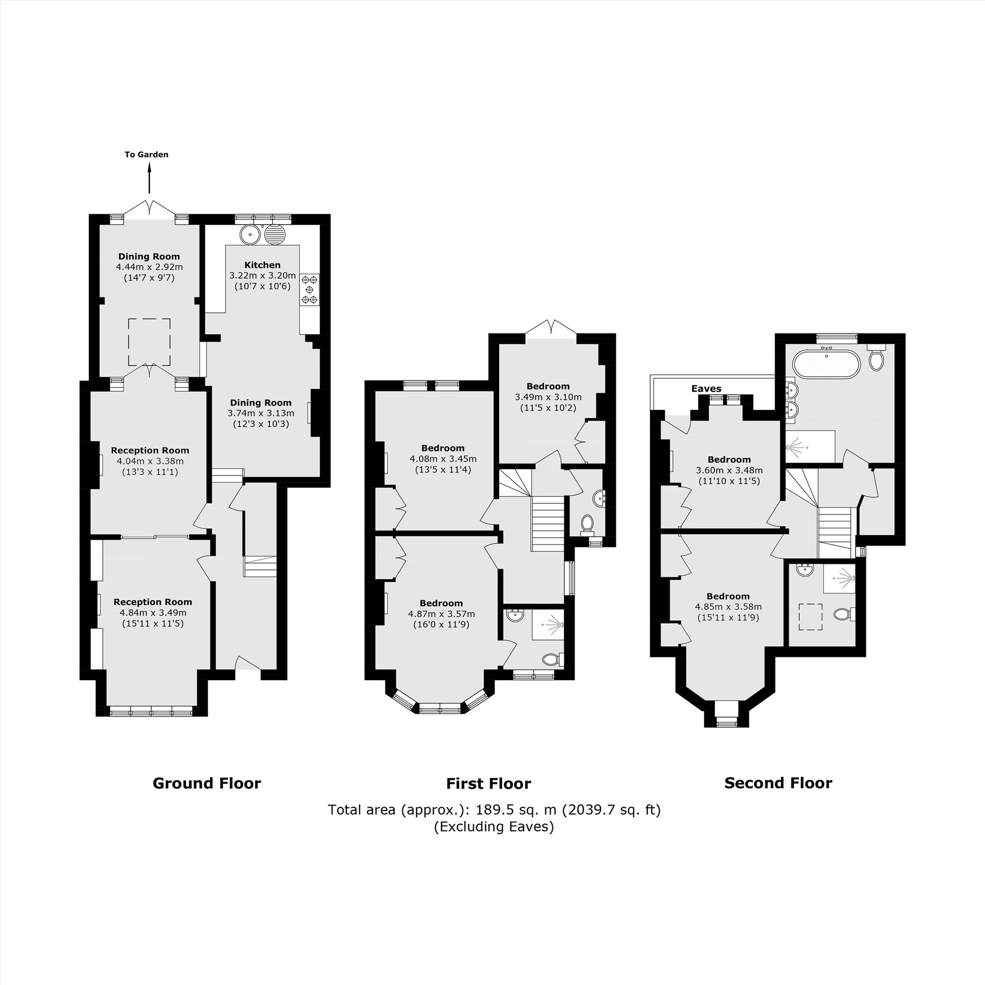 7, Fairlawn Avenue, London floorplan