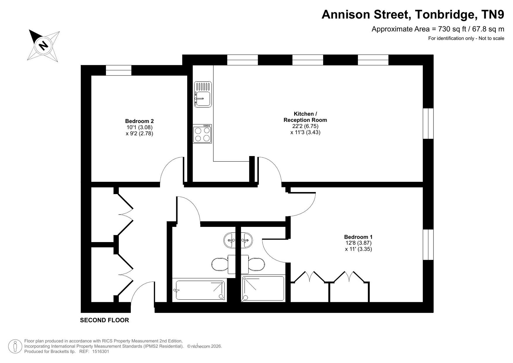 41 Annison Street, Tonbridge floorplan