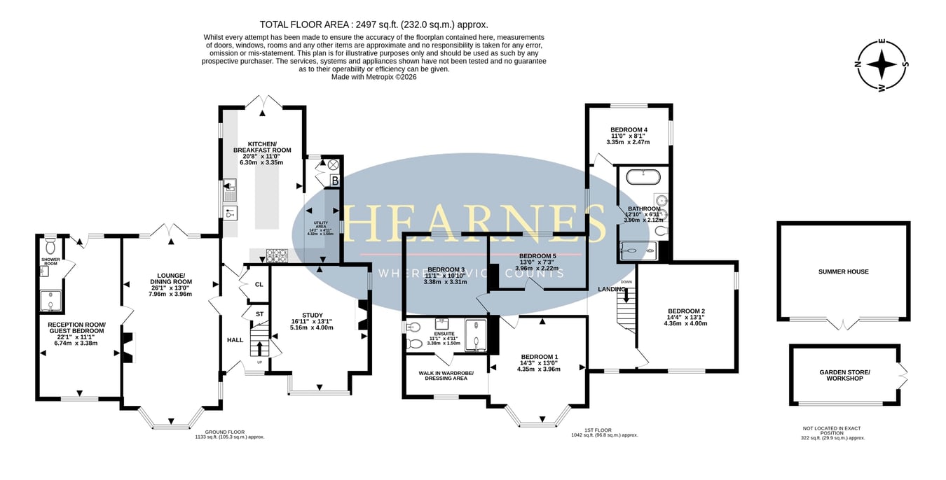 276, Station Road, Ferndown floorplan