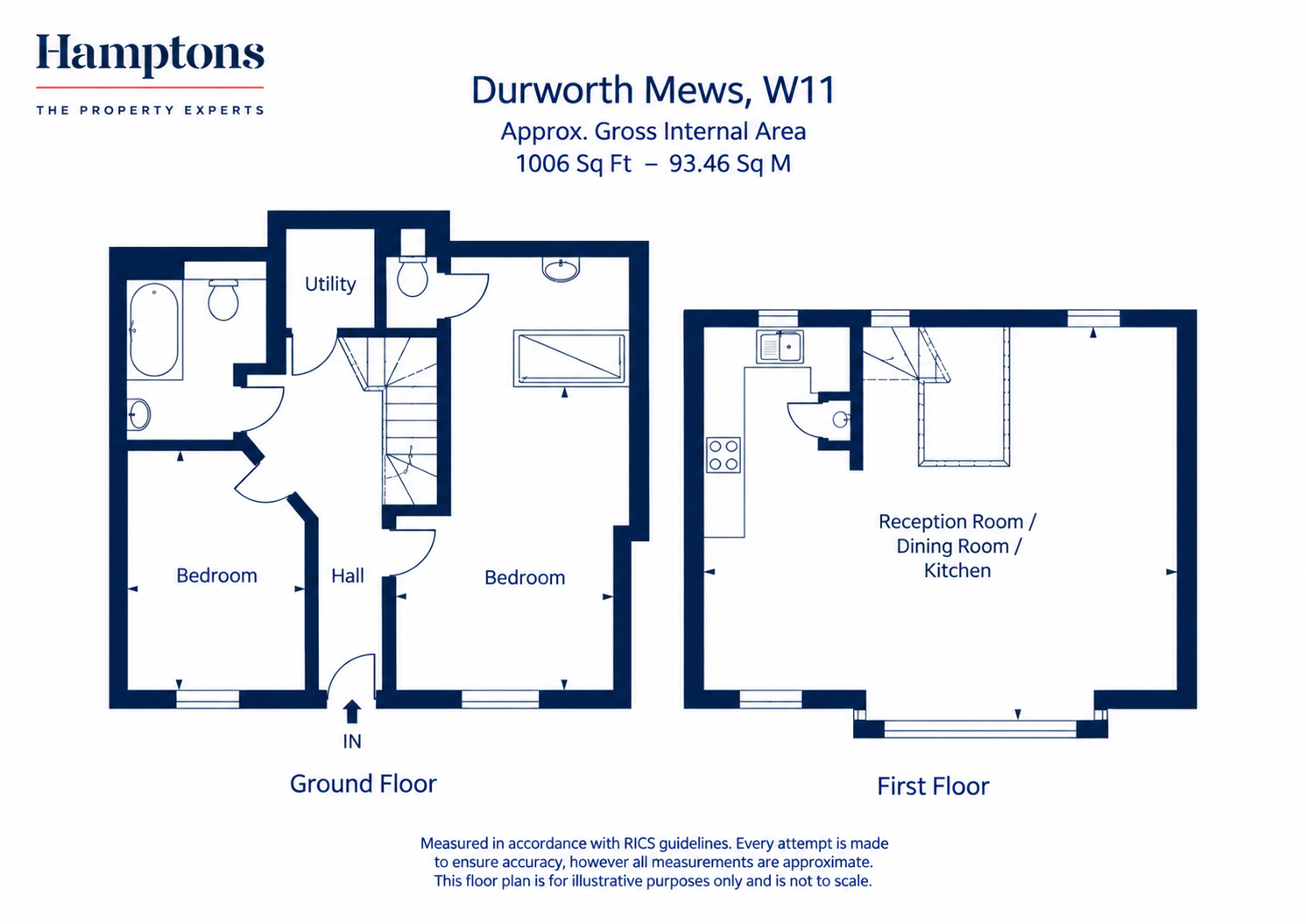 13, Dunworth Mews, London floorplan