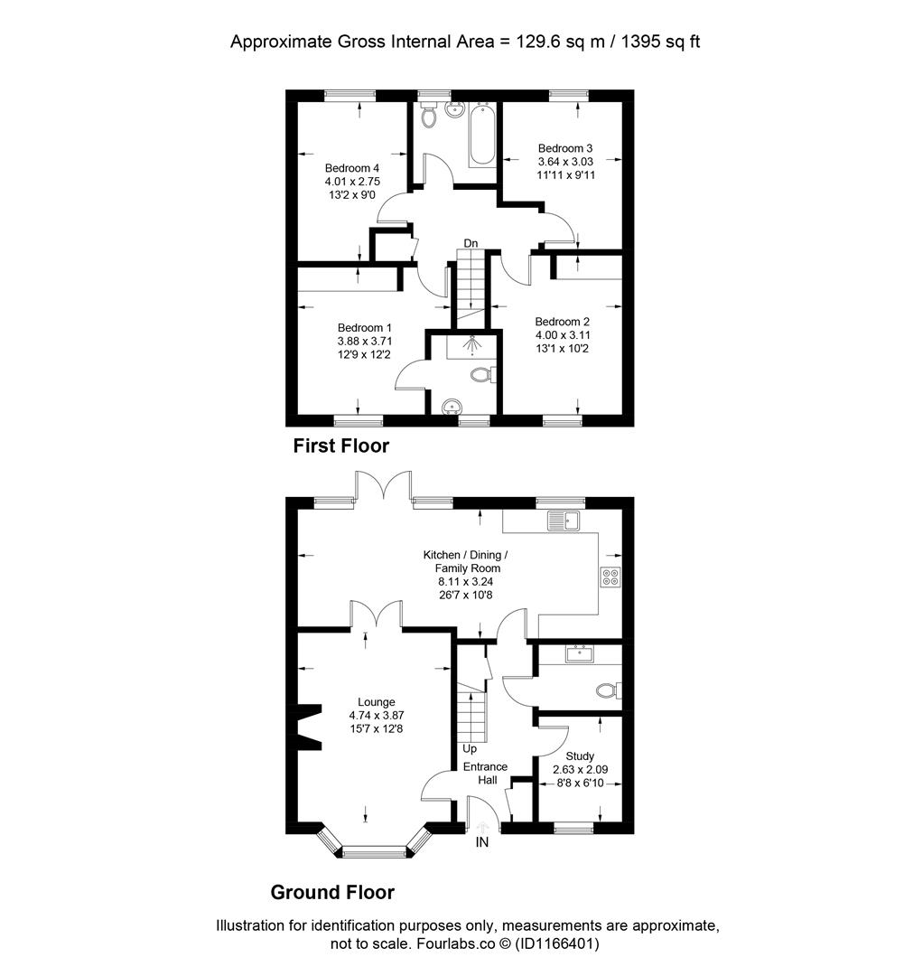 32 Worcester Road, Worcester Road, Taunton floorplan