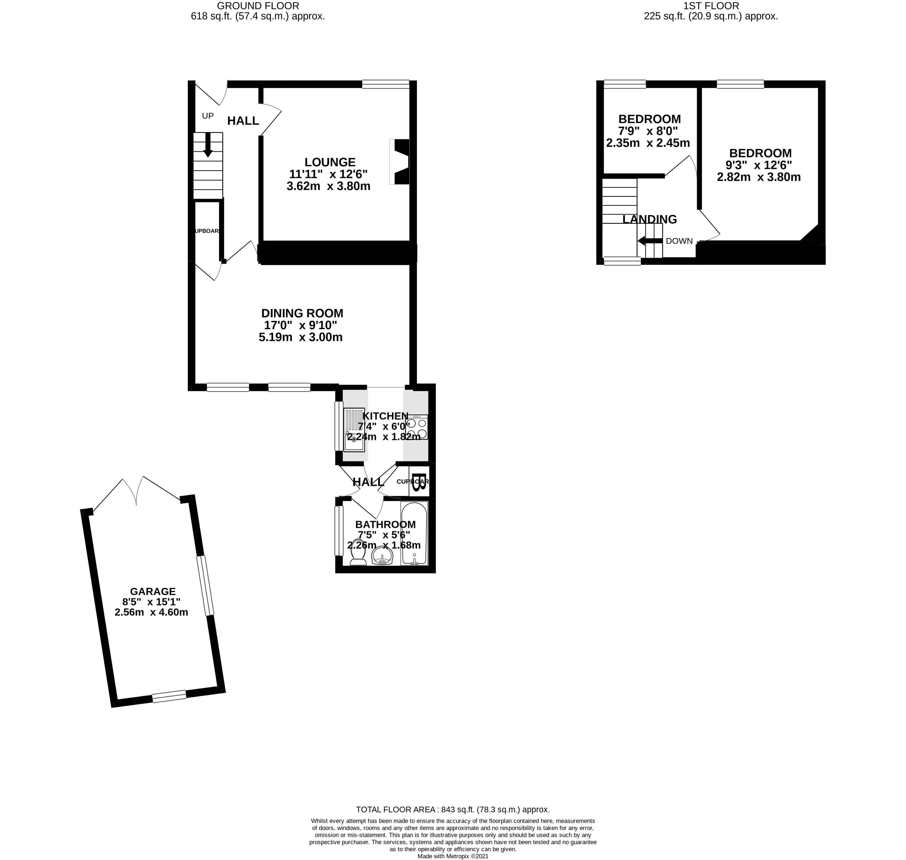 Carnkie, Redruth TR16, 2 bedroom semidetached house for sale