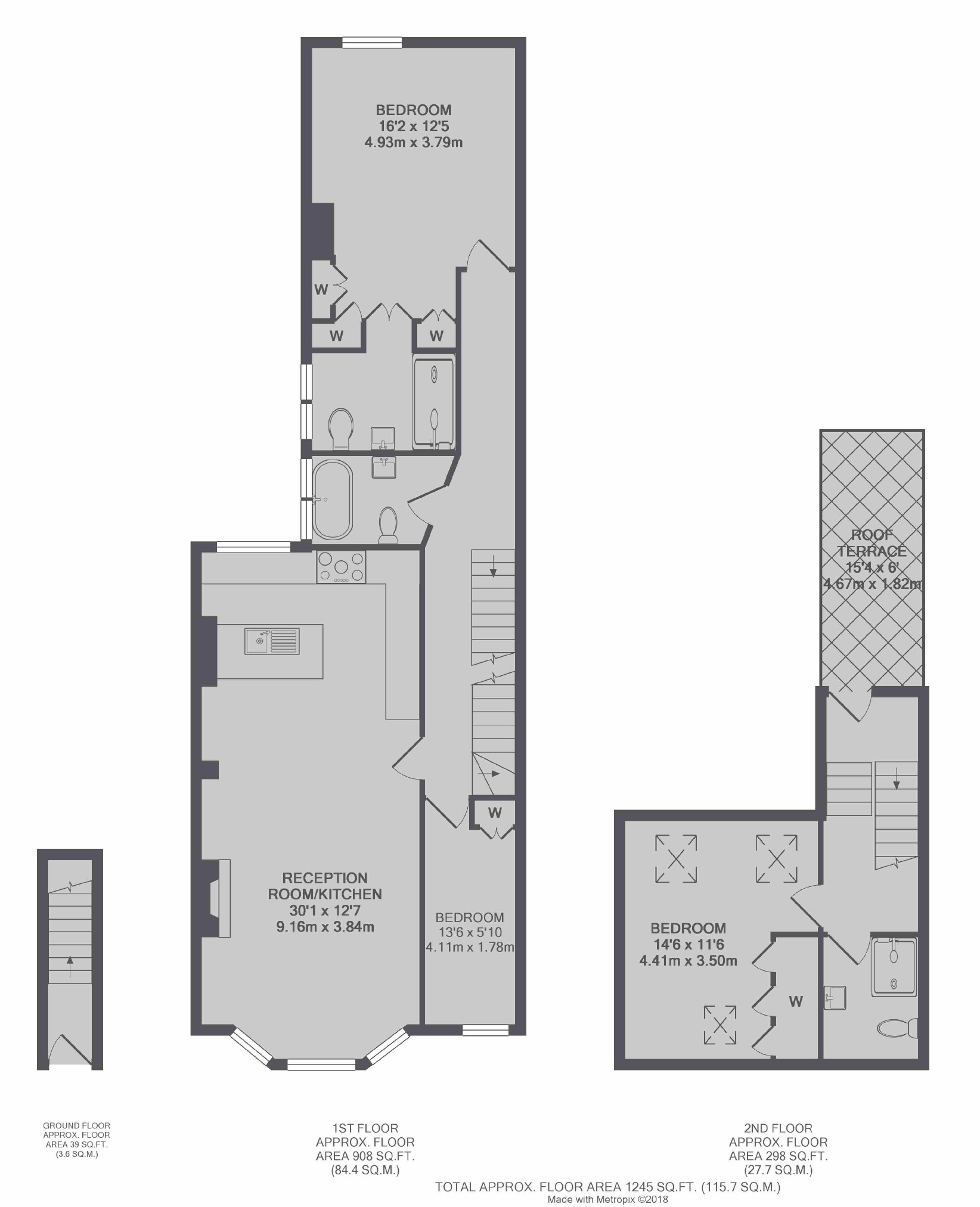 3 Bedrooms Flat for sale in Furness Road, London NW10