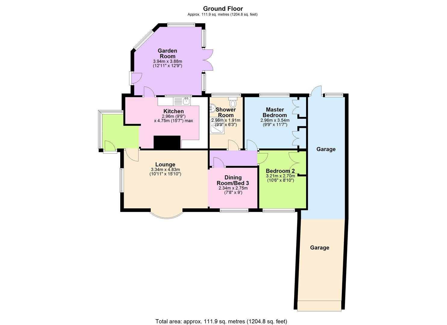 Coverdale, Whitwick, Coalville LE67, 2 bedroom bungalow for sale