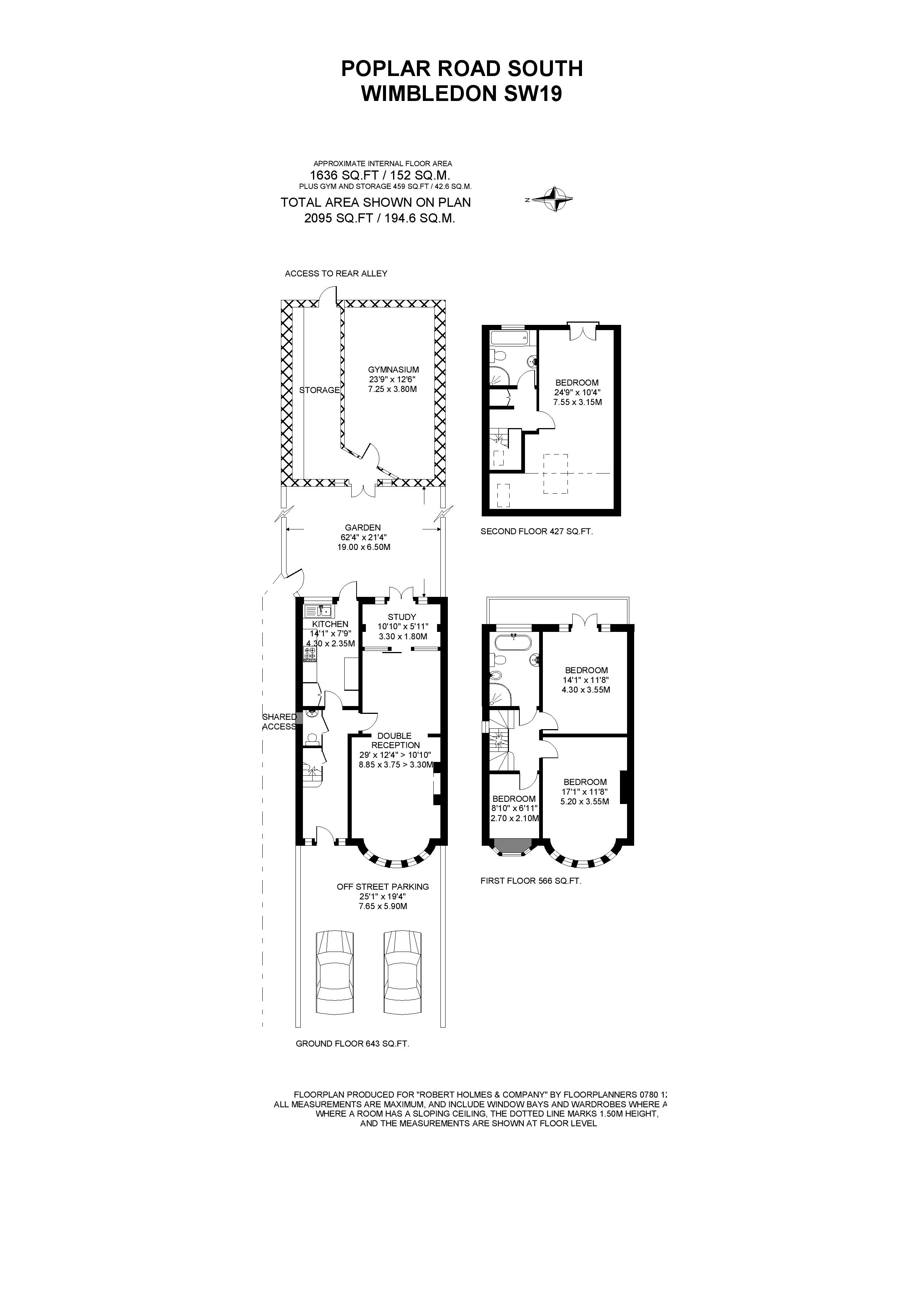 178, Poplar Road South, London floorplan