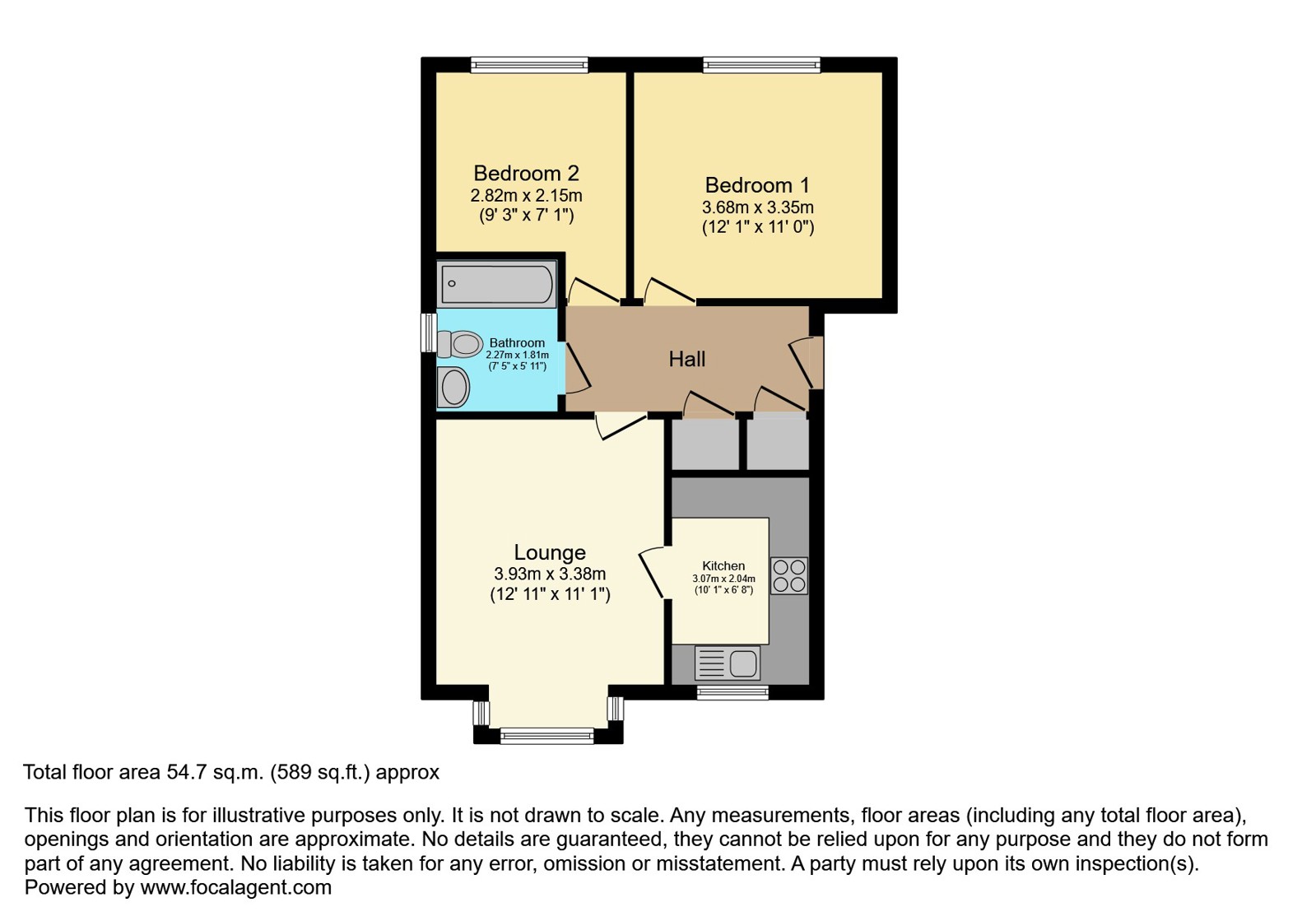 21, Marlborough Court, Oulton Broad floorplan