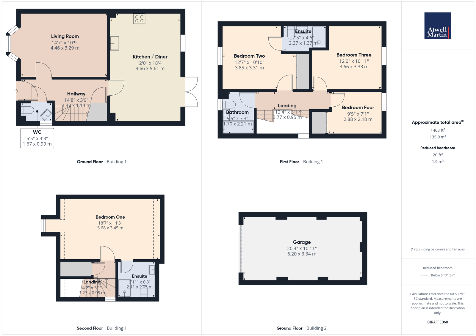 26, Weston Close, Calne floorplan
