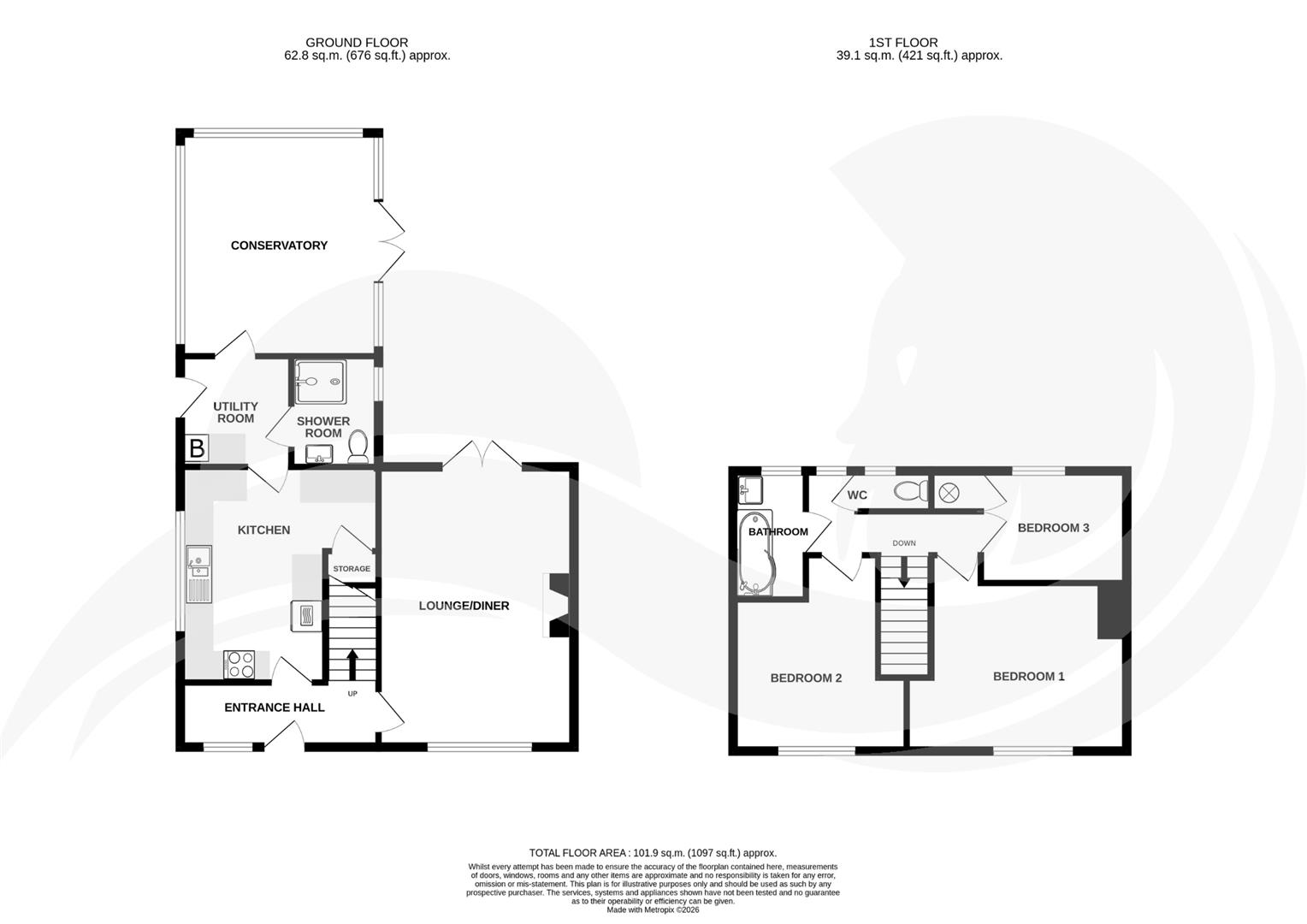 3, Cheney Road, Faversham floorplan