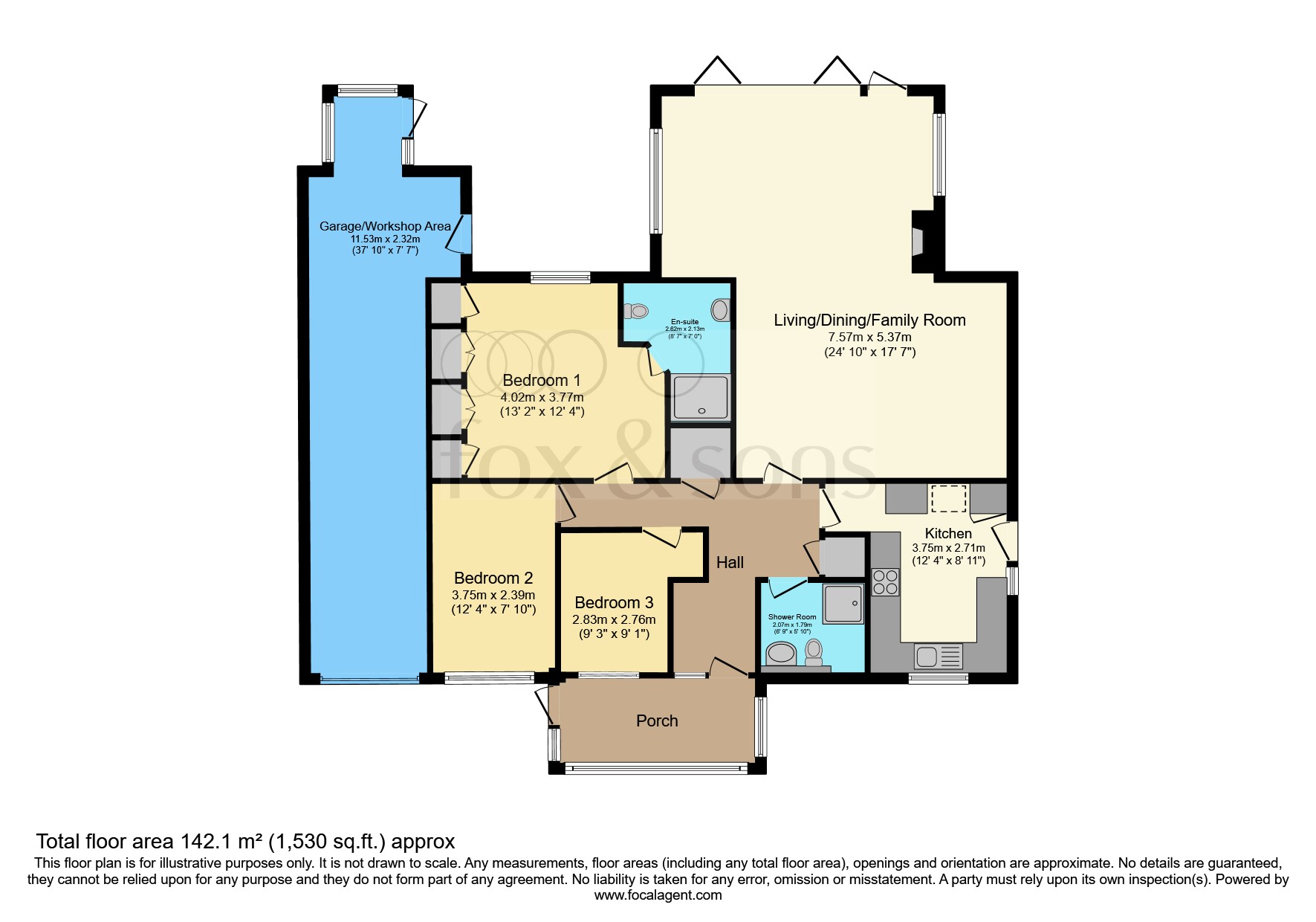 11, St. Andrews Drive, Seaford floorplan