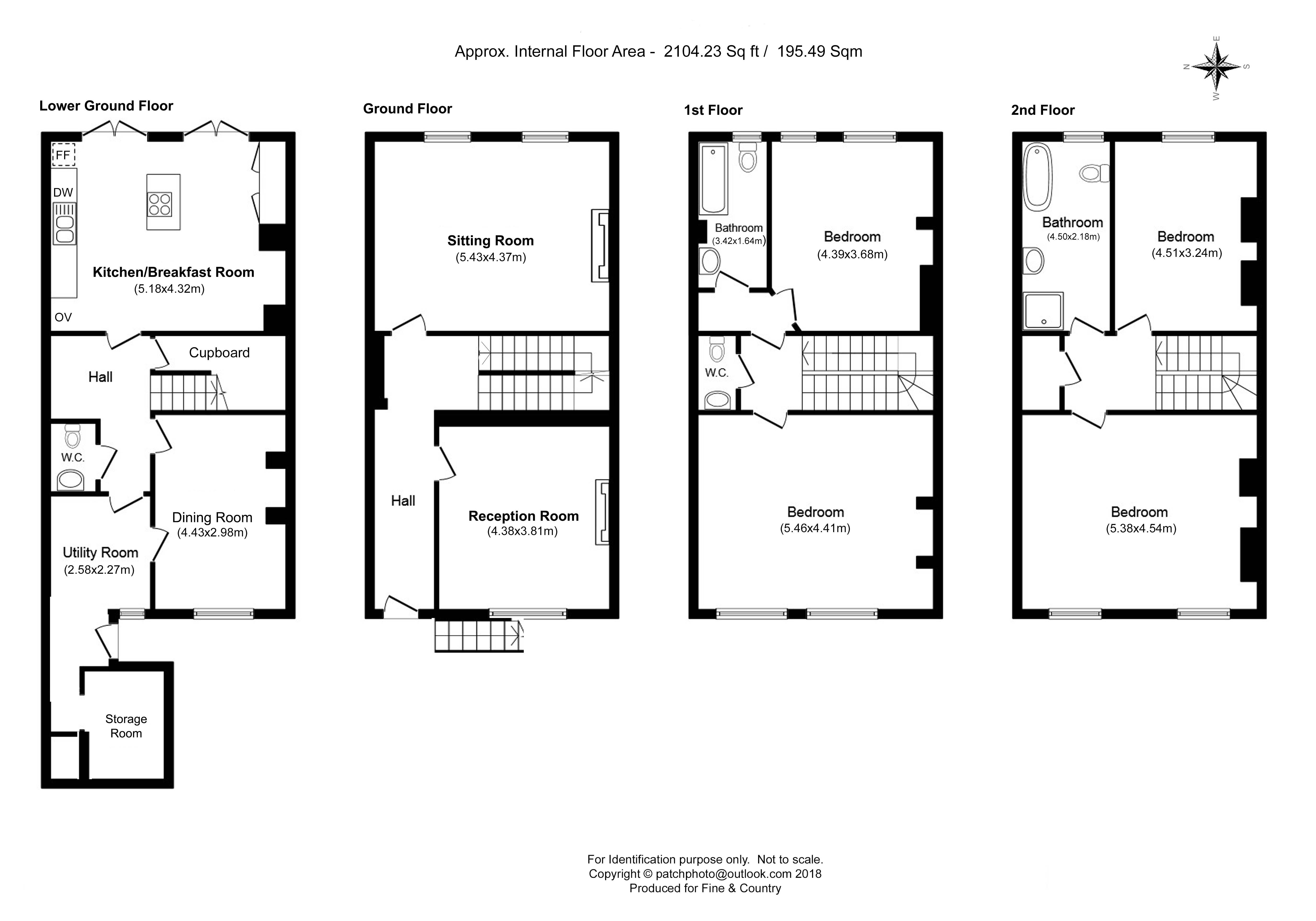 4 Bedrooms Town house for sale in Lexden Road, Colchester CO3