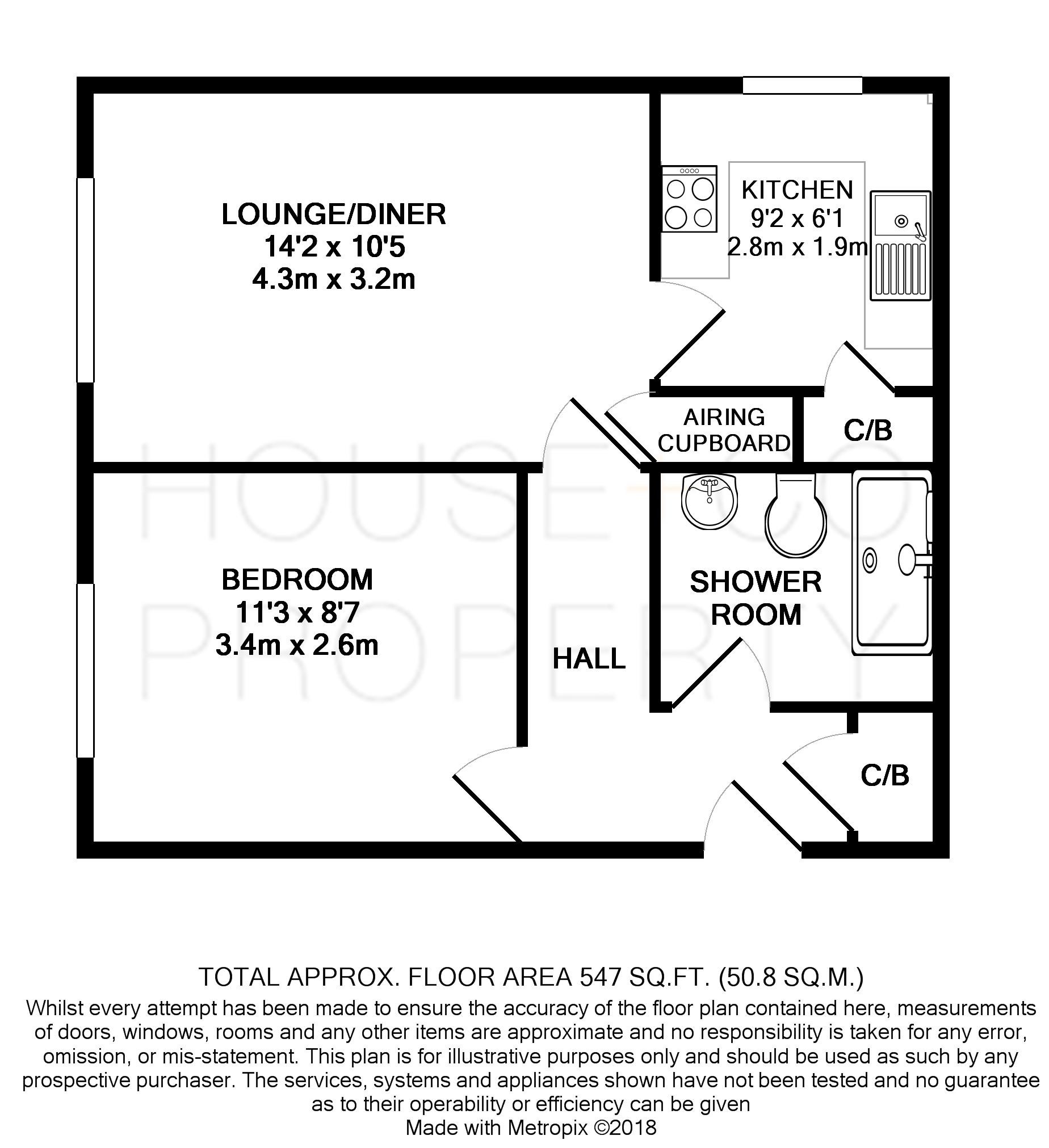 1 Bedrooms Flat to rent in Marina Gardens, Fishponds, Bristol BS16