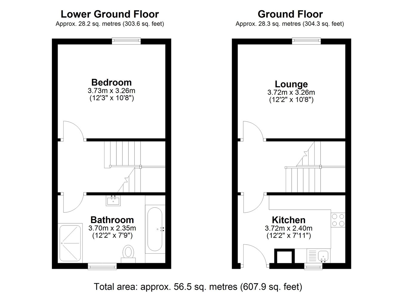 Eastcliffe Heights, Radnor Bridge Road, Folkestone floorplan