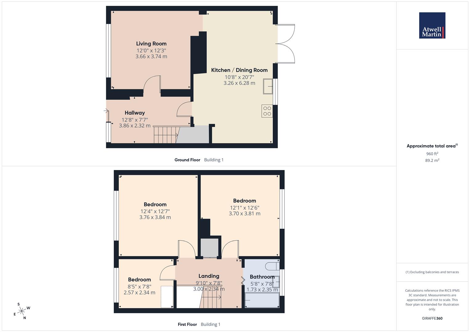 51B, Lowden, Chippenham floorplan