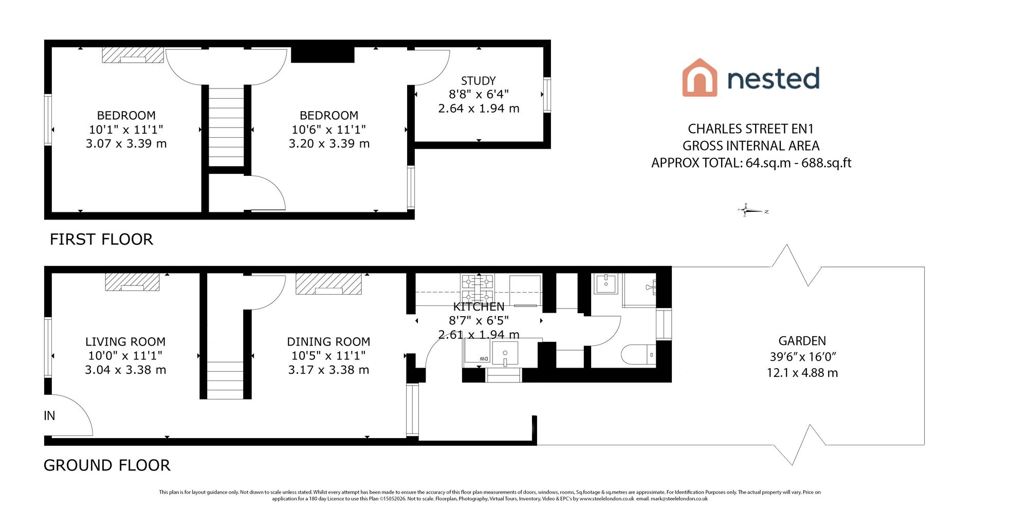 32 Charles Street, Enfield floorplan
