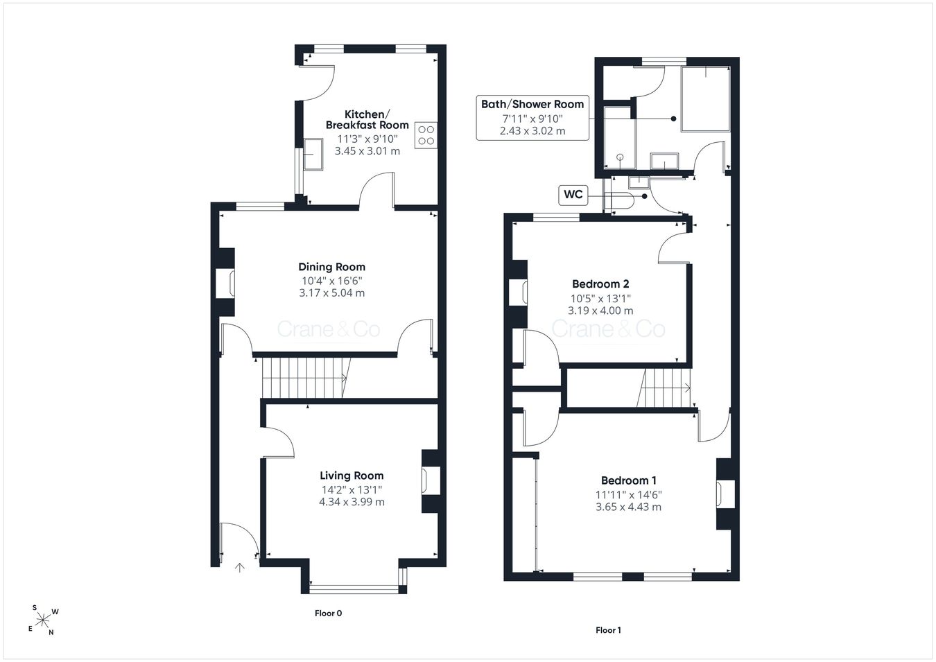 14, Sackville Road, Hailsham floorplan