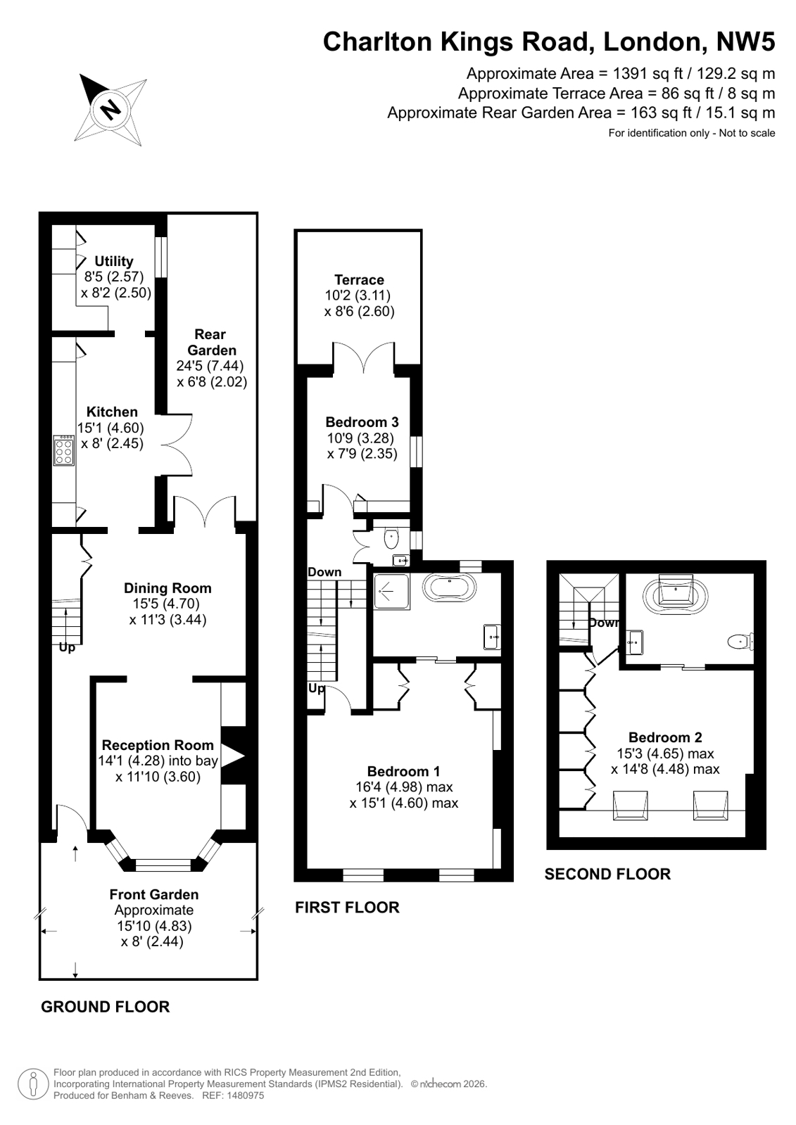 28, Charlton Kings Road, Kentish Town floorplan
