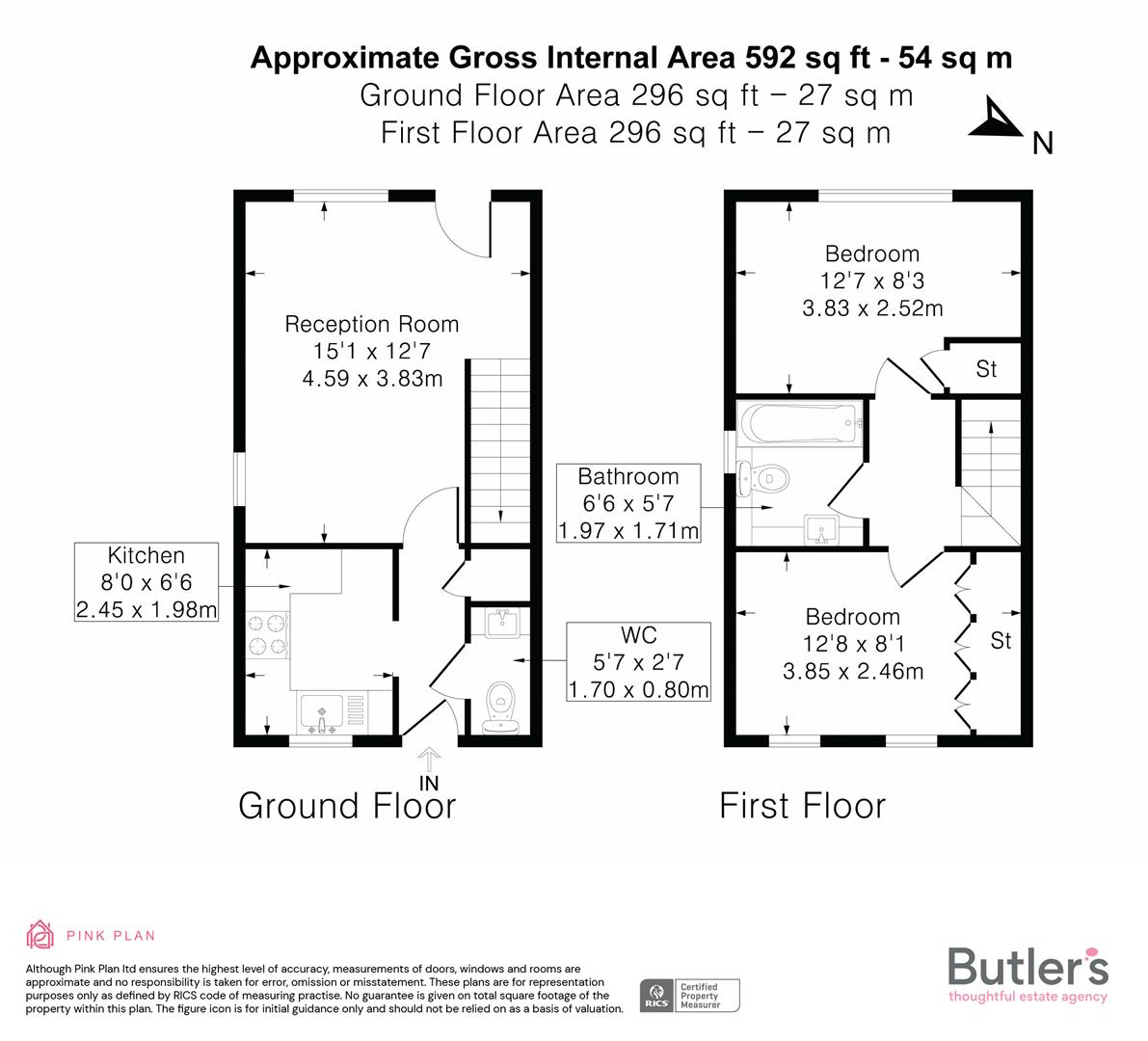 Chelmsford Close, Sutton floorplan