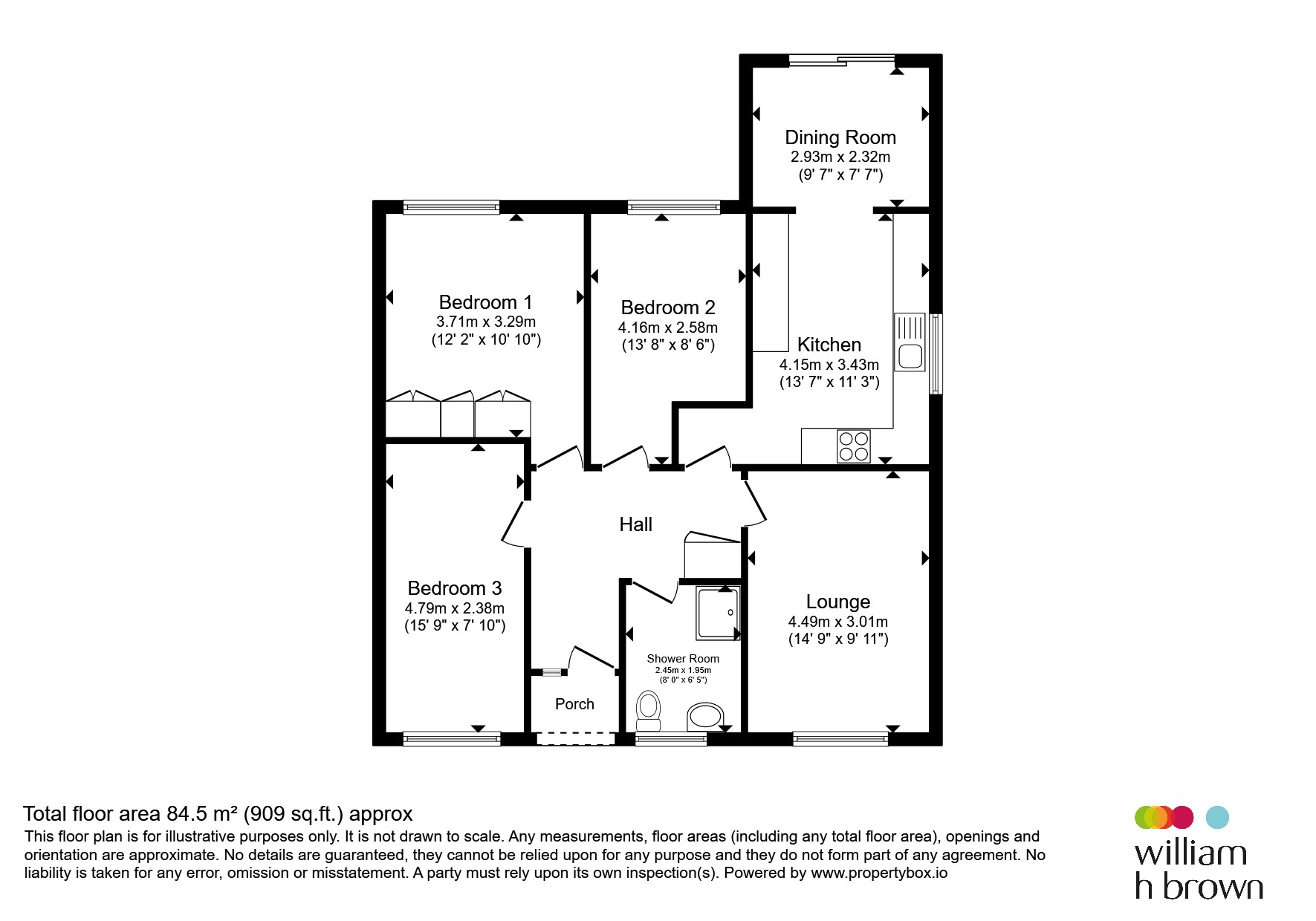 102, Crestview Drive, Lowestoft floorplan