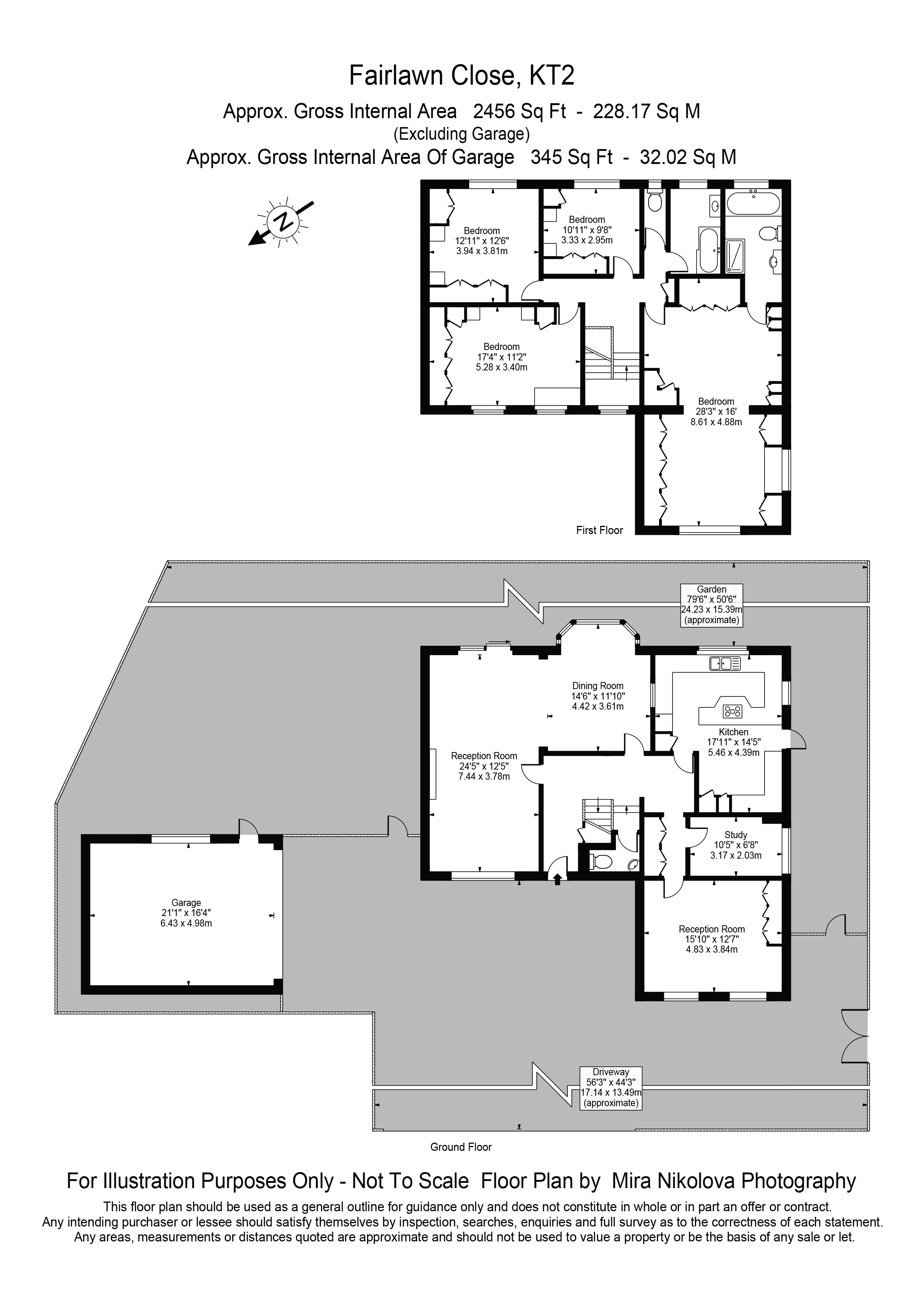 1, Fairlawn Close, Surrey floorplan
