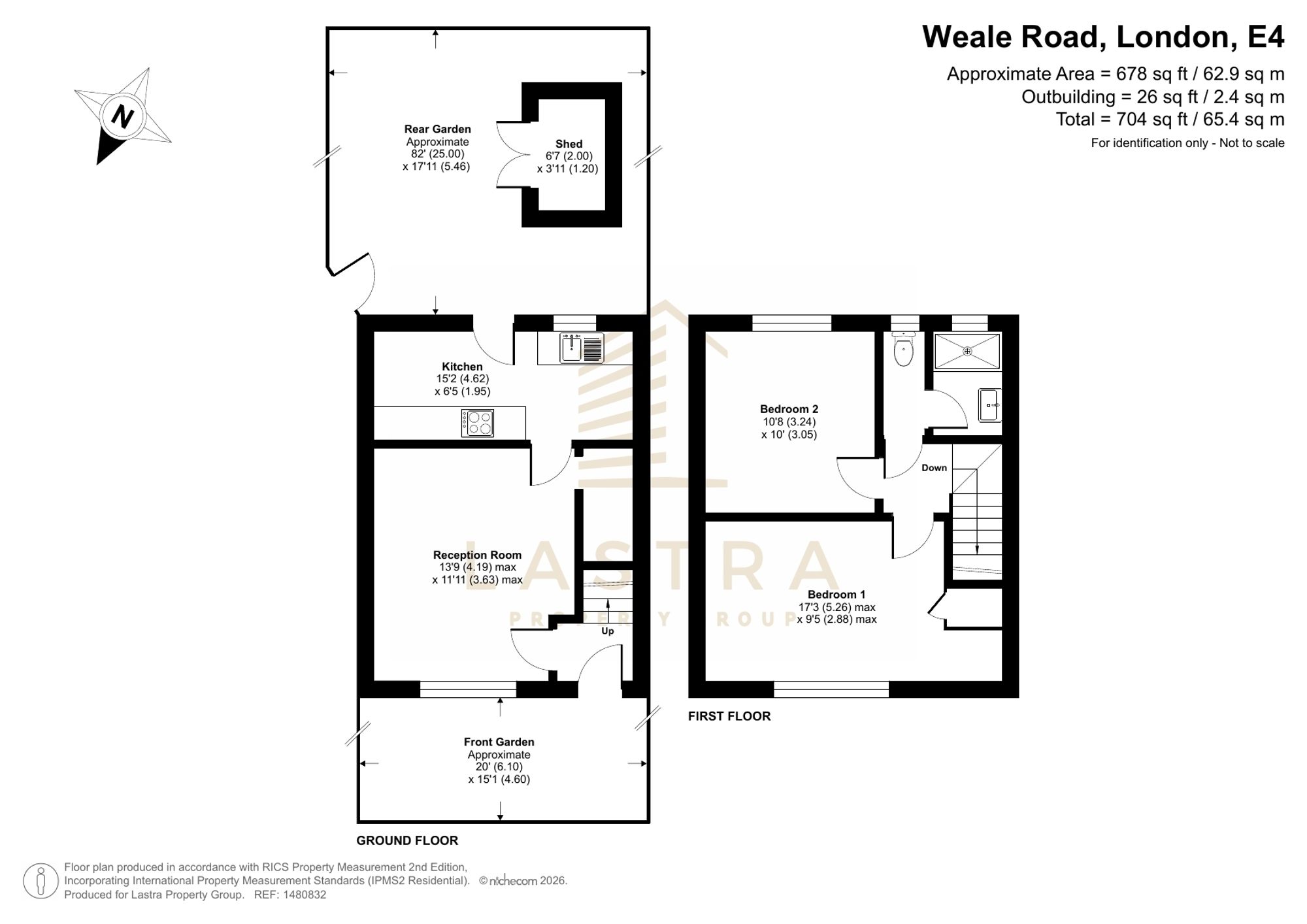 41 Weale Road, London floorplan