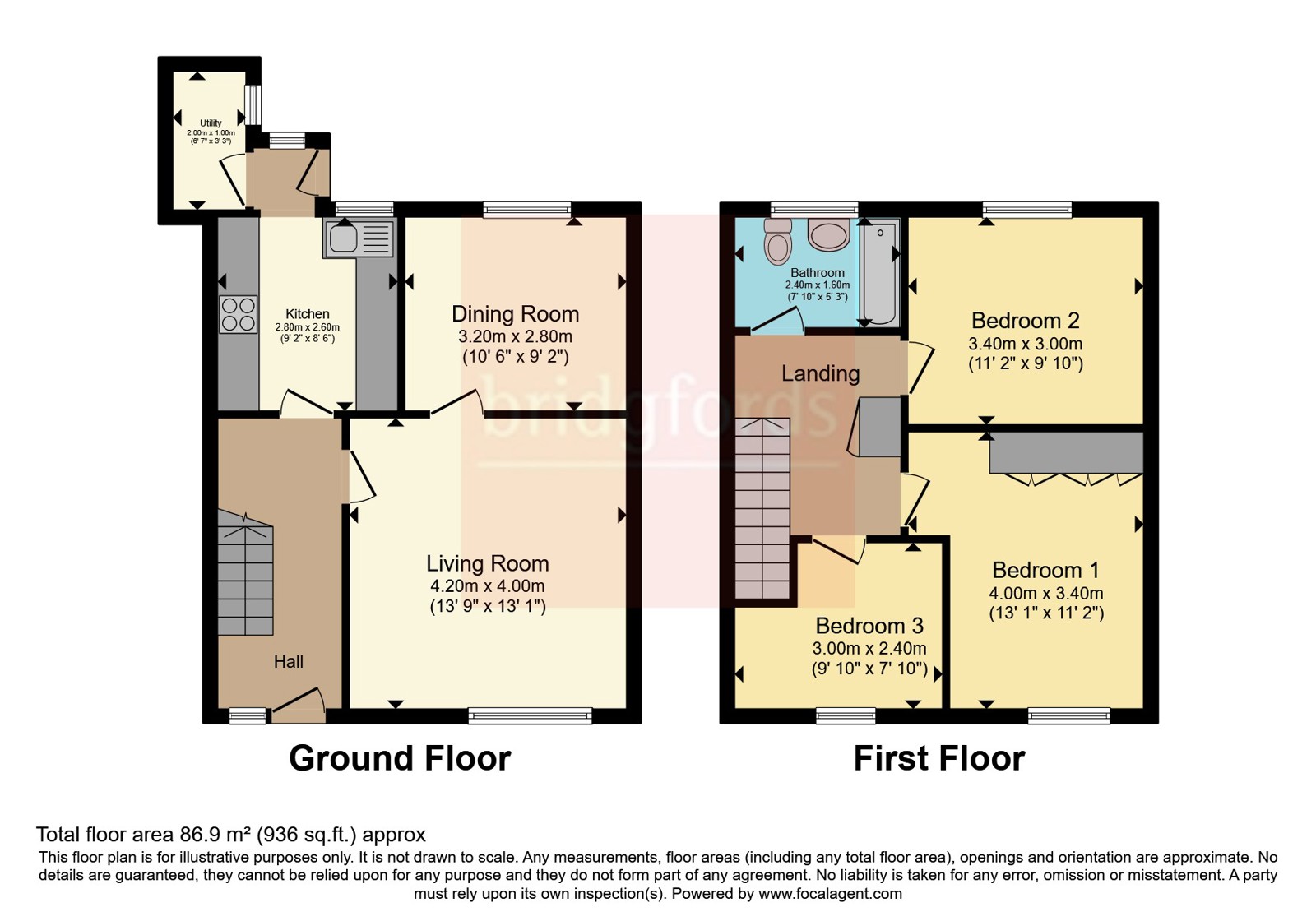 144, Birkworth Court, Cheshire floorplan