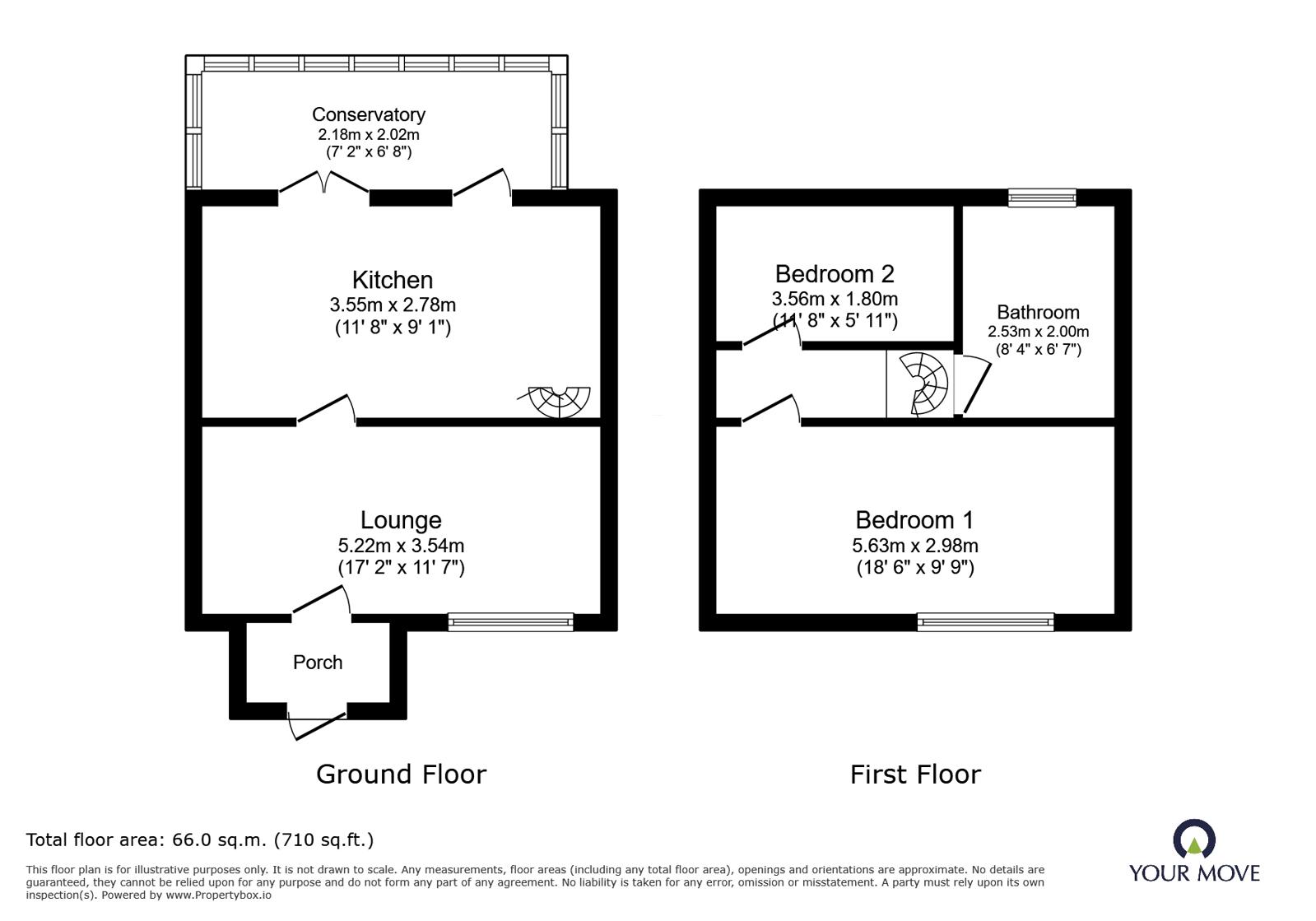 23, Osborne Drive, Wednesbury floorplan