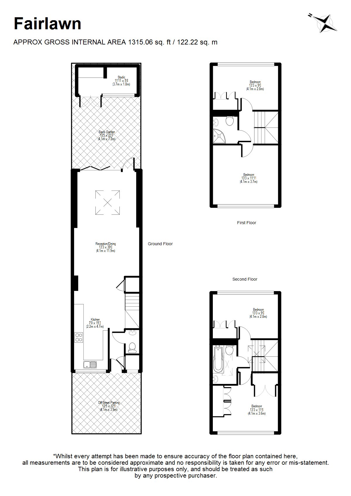4 Bedrooms  to rent in Fairlawns, St Margarets TW1